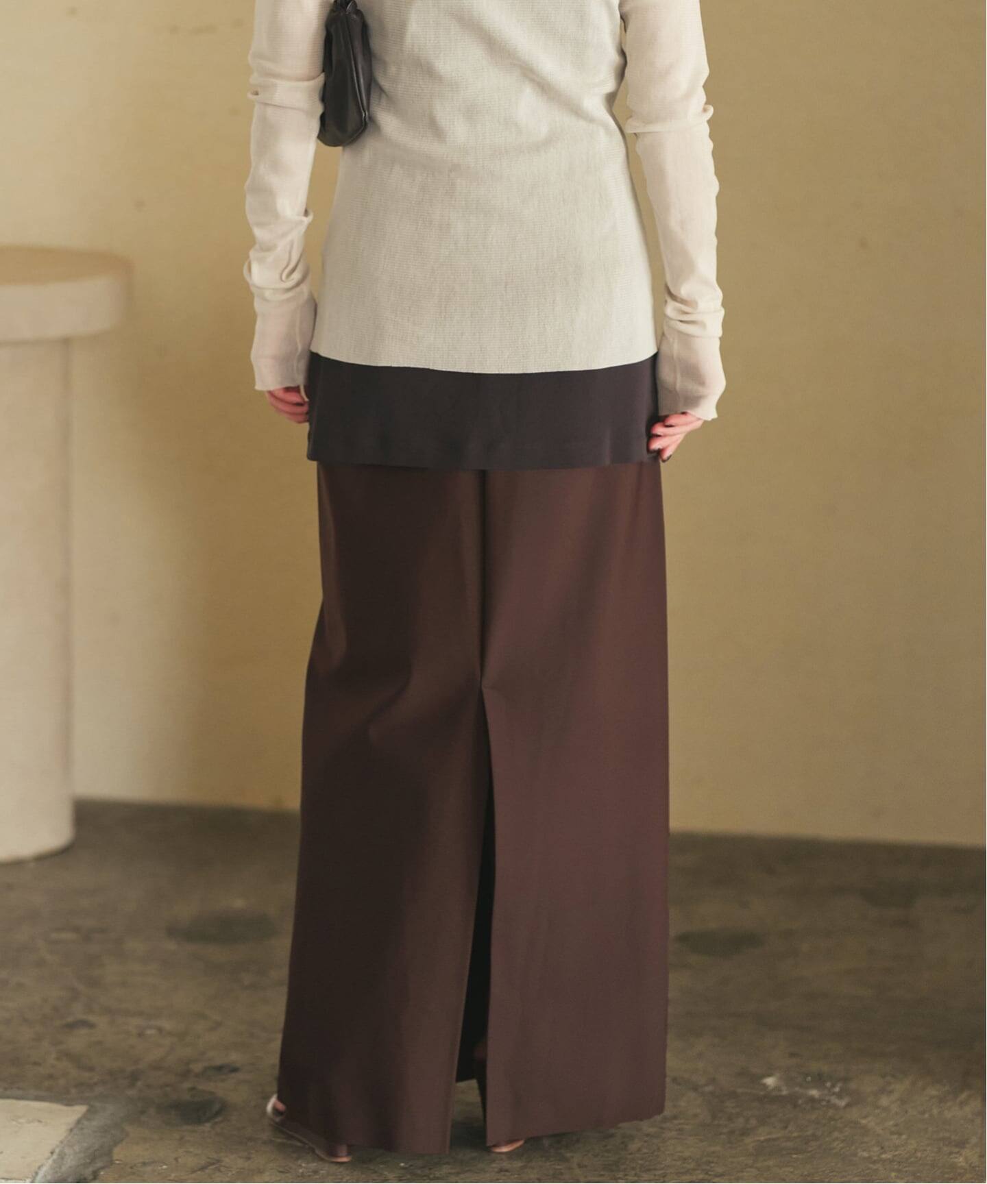 追加》R'IAM ダイバータイトスカート（ロング・マキシ丈スカート