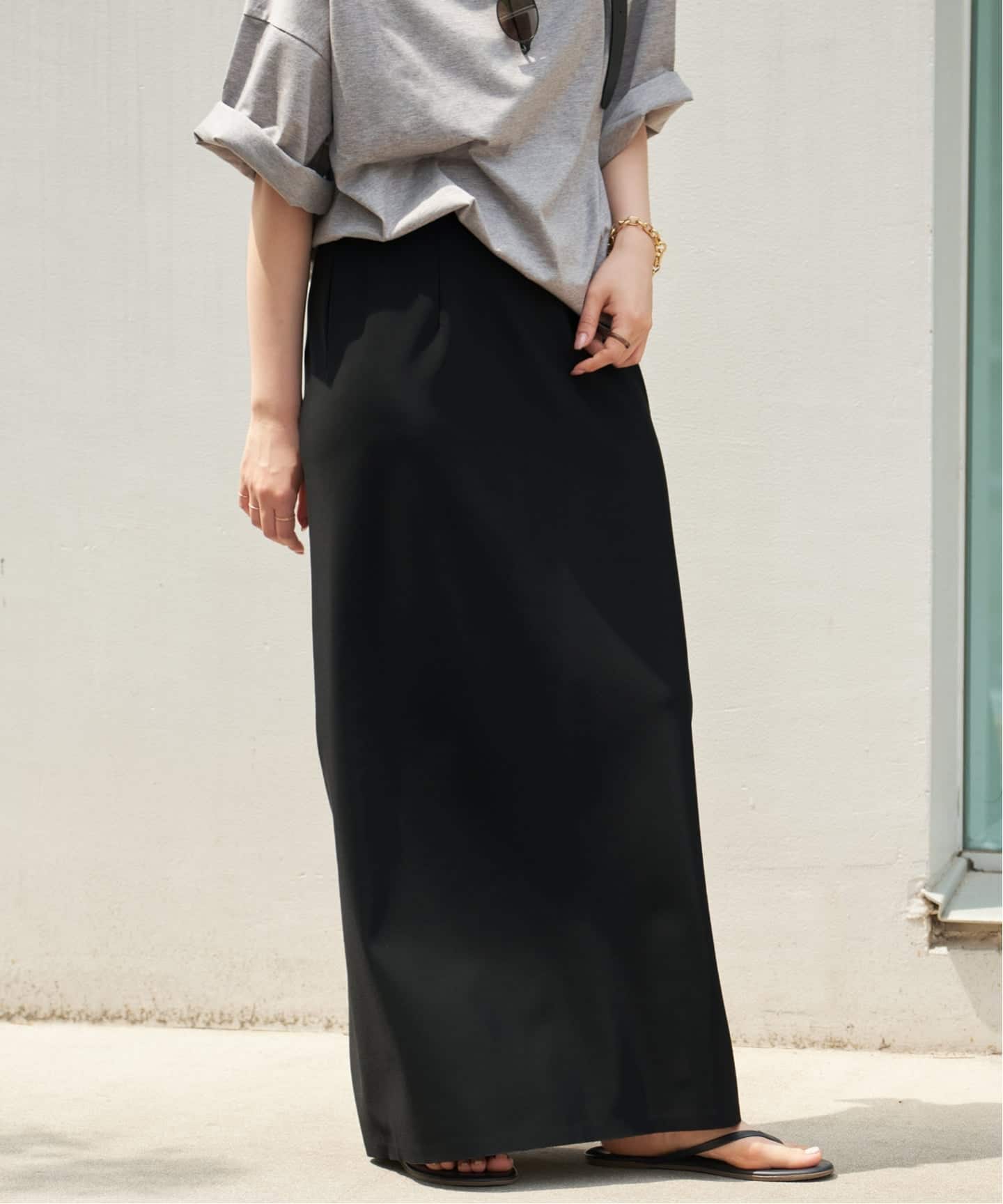 追加予約》R'IAM ダイバータイトスカート（ロング・マキシ丈スカート