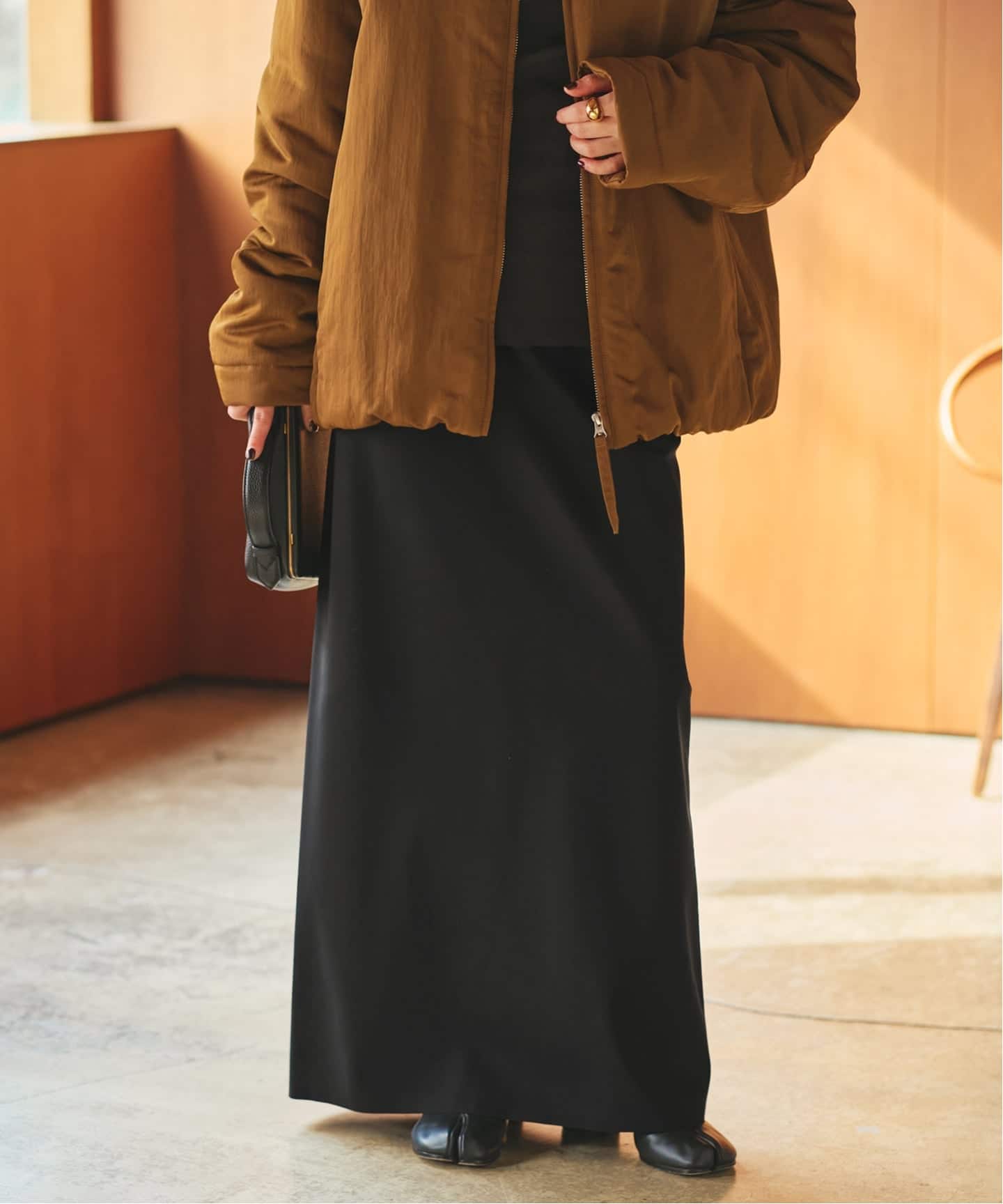 追加予約》R'IAM ダイバータイトスカート（ロング・マキシ丈スカート