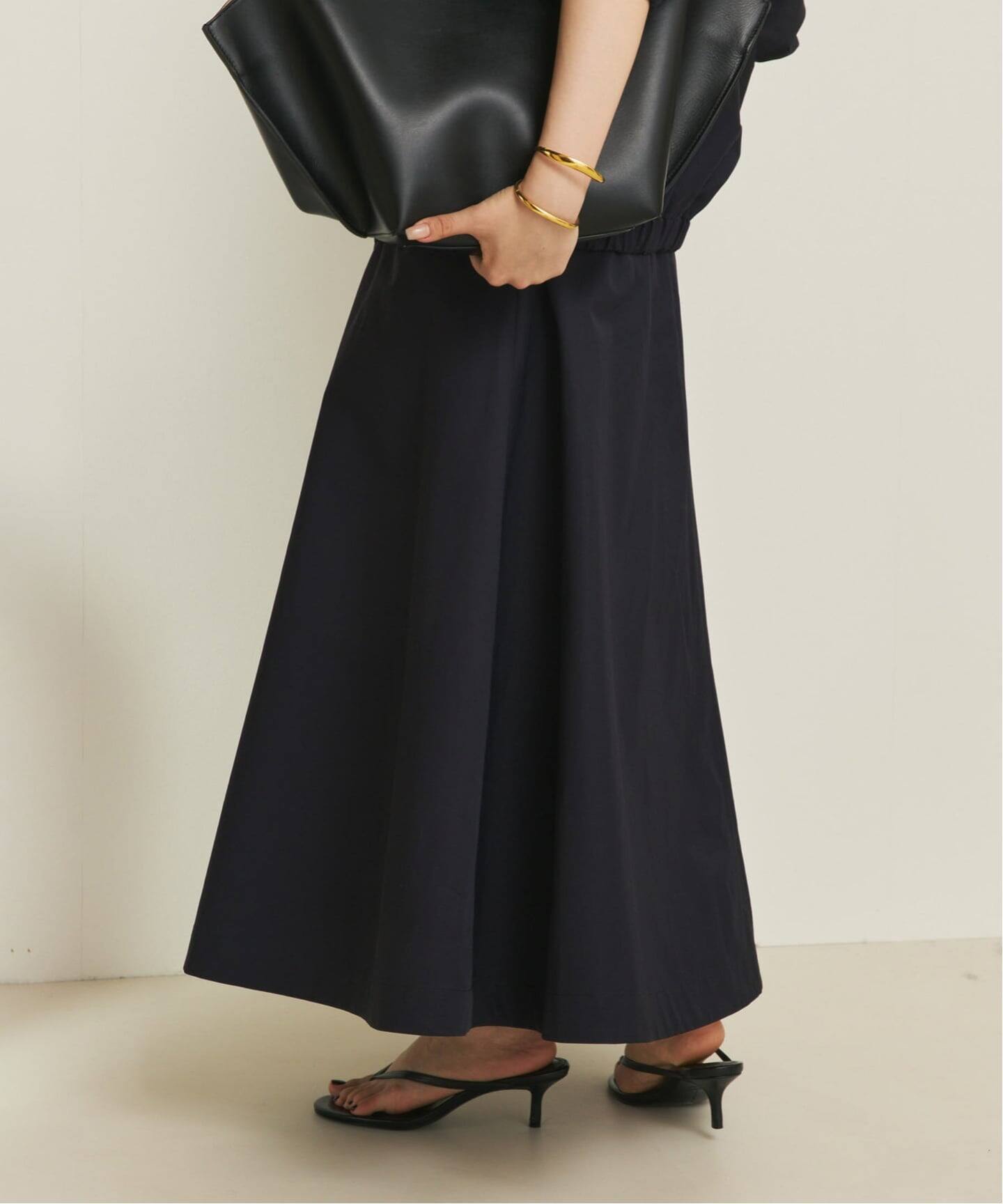 cotton/ny minimal スカート（ロング・マキシ丈スカート）｜Plage