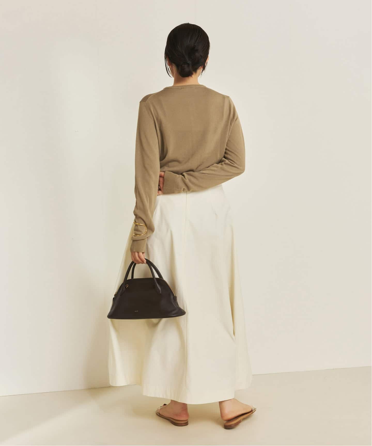 cotton/ny minimal スカート（ロング・マキシ丈スカート）｜Plage