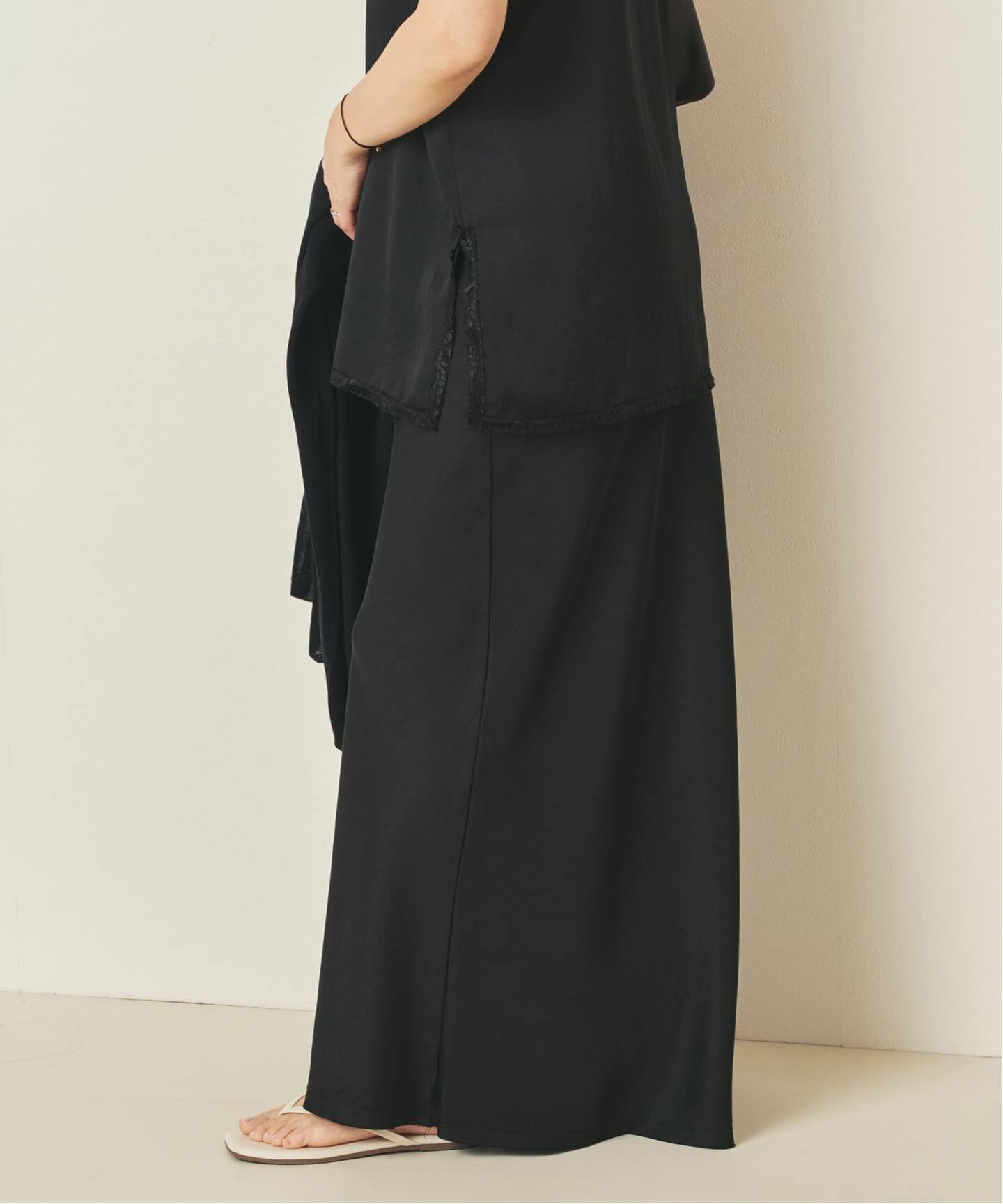 NOTHINGEVERYTHING / ナッシングエブリシング 別注 SATIN MAXI