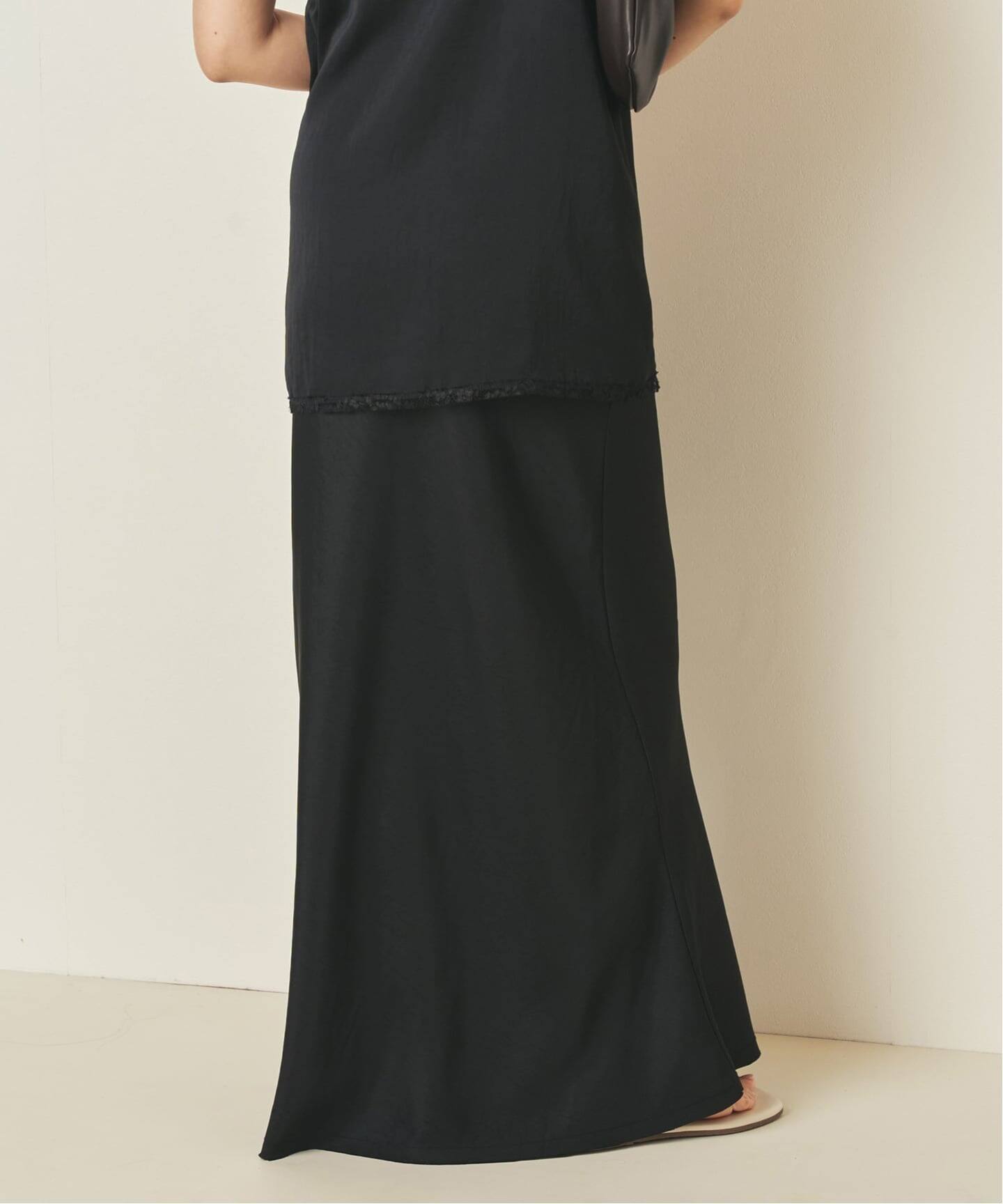 NOTHINGEVERYTHING / ナッシングエブリシング 別注 SATIN MAXI