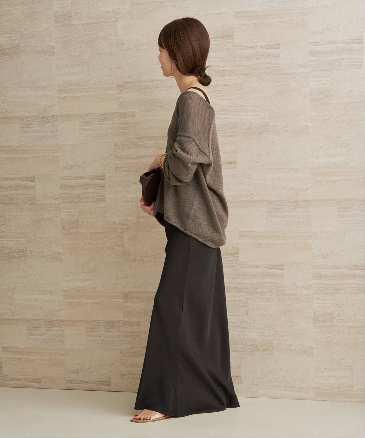 NOTHINGEVERYTHING / ナッシングエブリシング 別注 SATIN MAXI