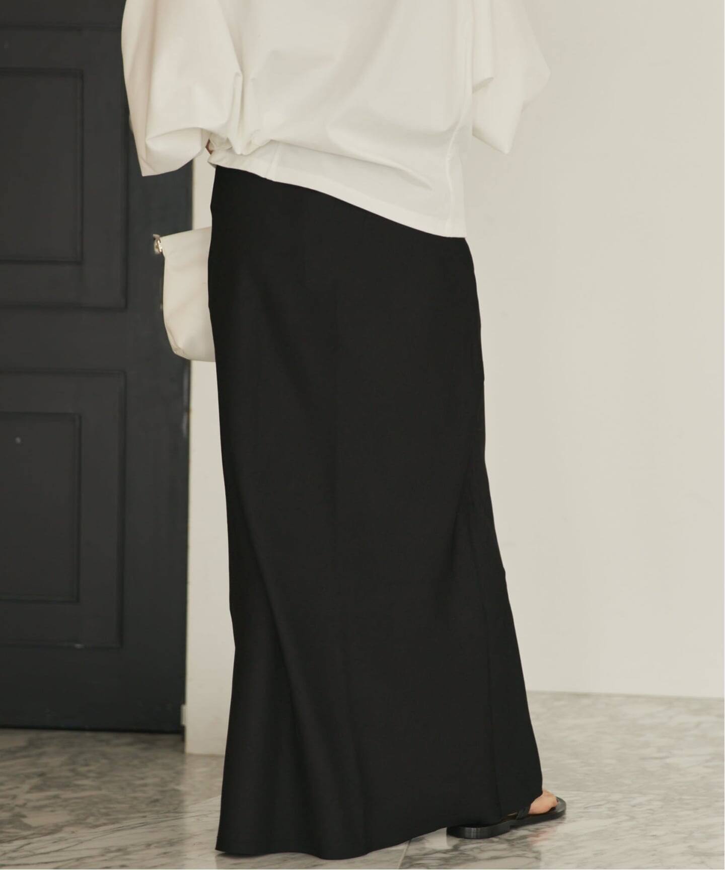 NOTHINGEVERYTHING / ナッシングエブリシング 別注 SATIN MAXI