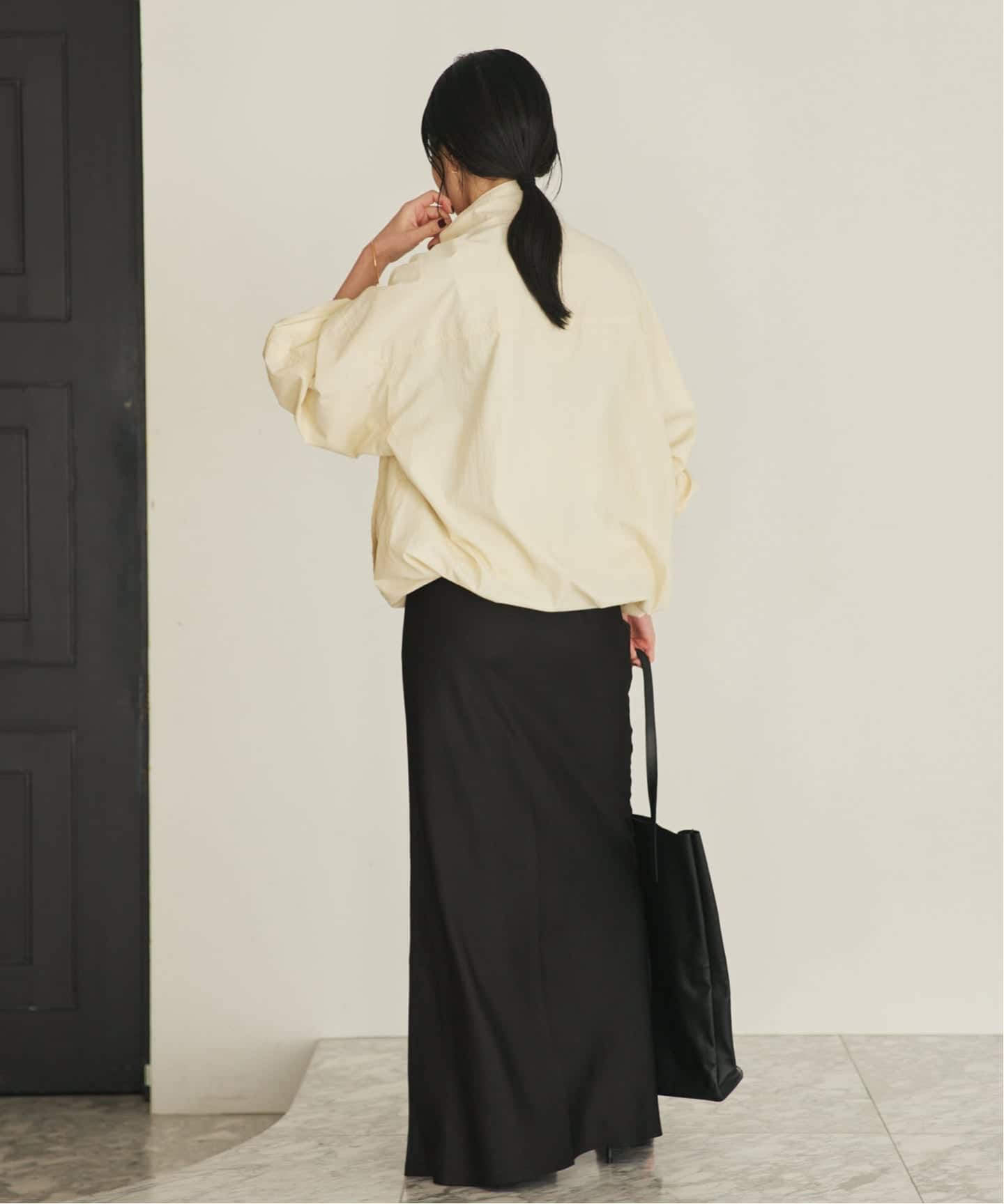 NOTHINGEVERYTHING / ナッシングエブリシング 別注 SATIN MAXI
