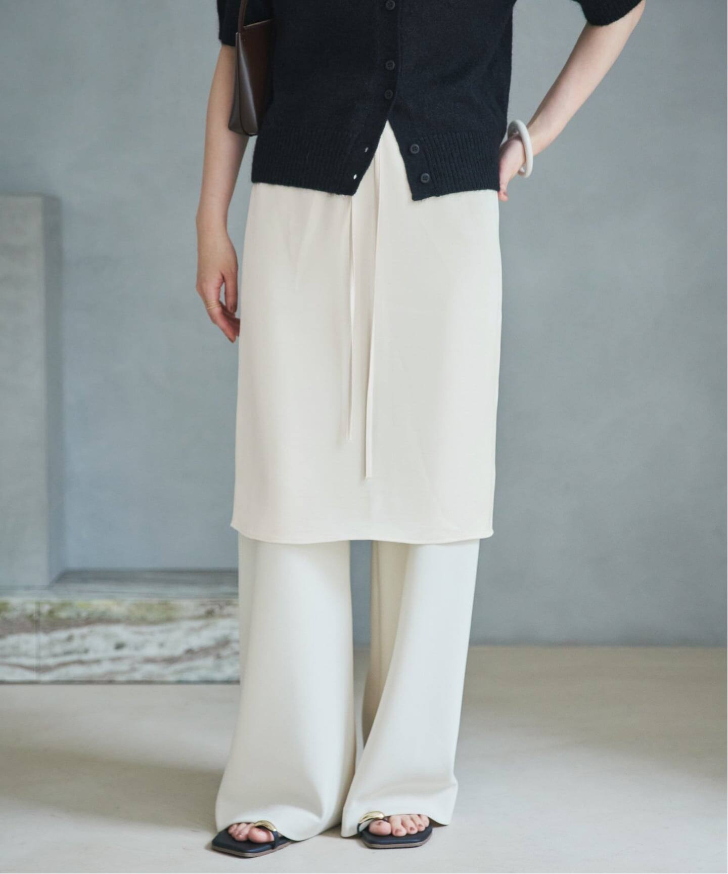 【plage】e / ル 別注 SATIN MIDI スカート⭐︎プラージュ le / ル 別注 SATIN MIDI スカート（ひざ丈スカート）｜Plage
