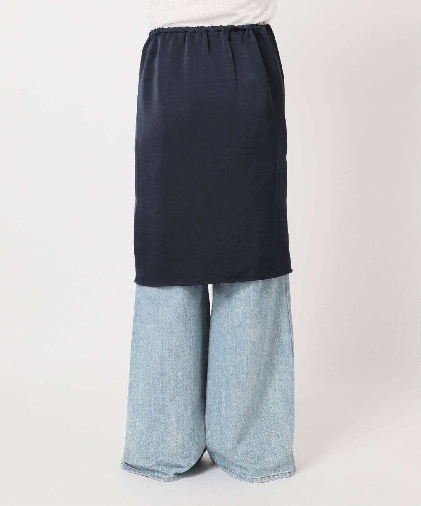 le / ル 別注 SATIN MIDI スカート（ひざ丈スカート）｜Plage