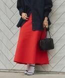 ダンボールニットフレアスカート