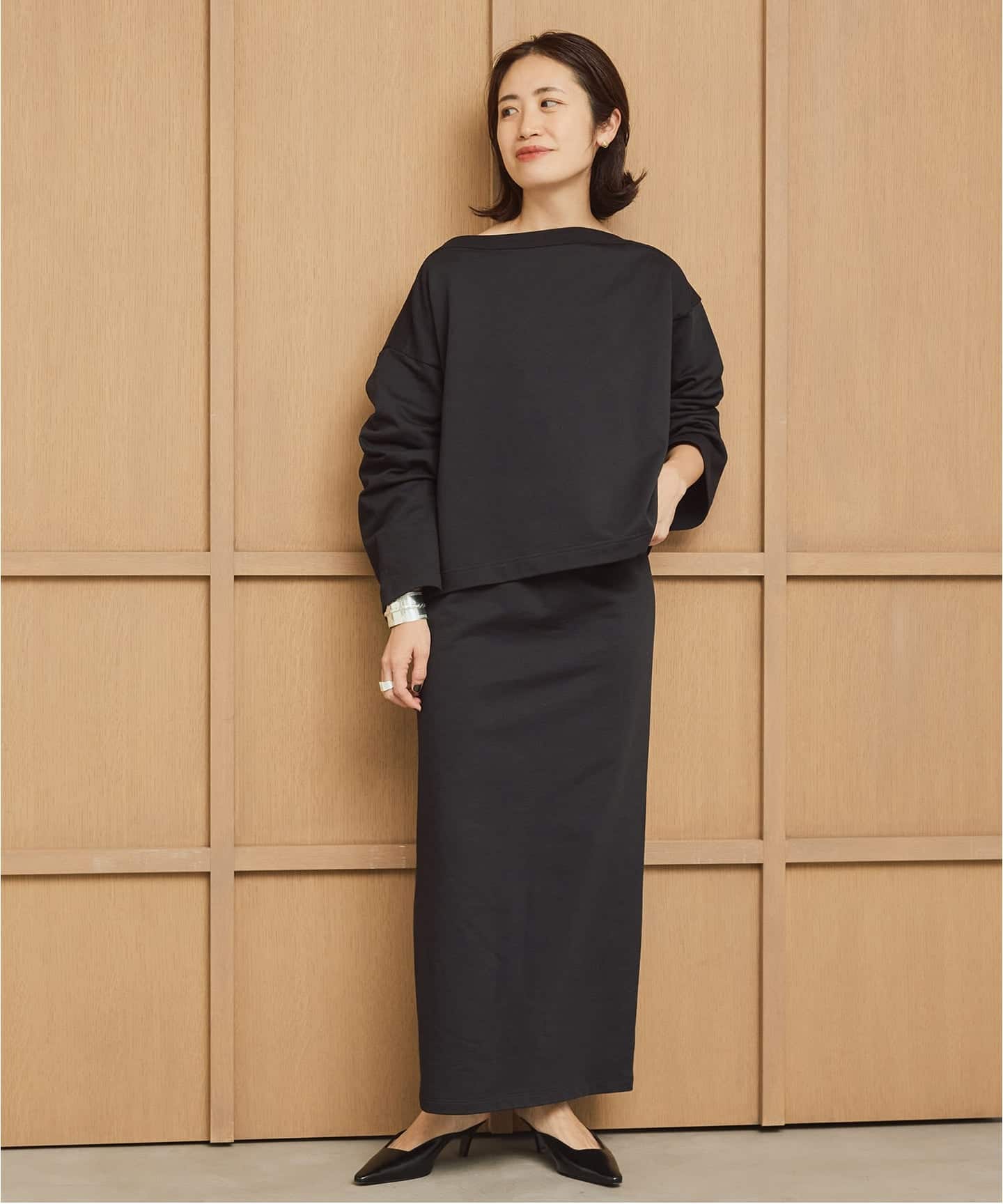 美品‼️半額以下‼️ ヴェルメイユエバーイエナ　ブラックオールインワン Minimal I Line スカート（ロング・マキシ丈スカート）｜VERMEIL par