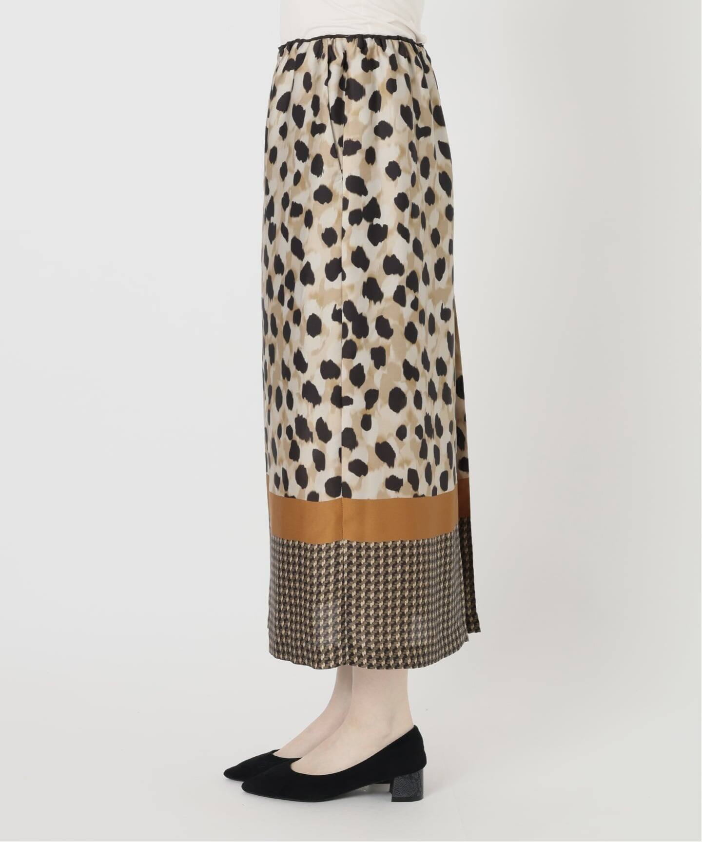 Leopard Panel スカート（その他スカート）｜VERMEIL par iena