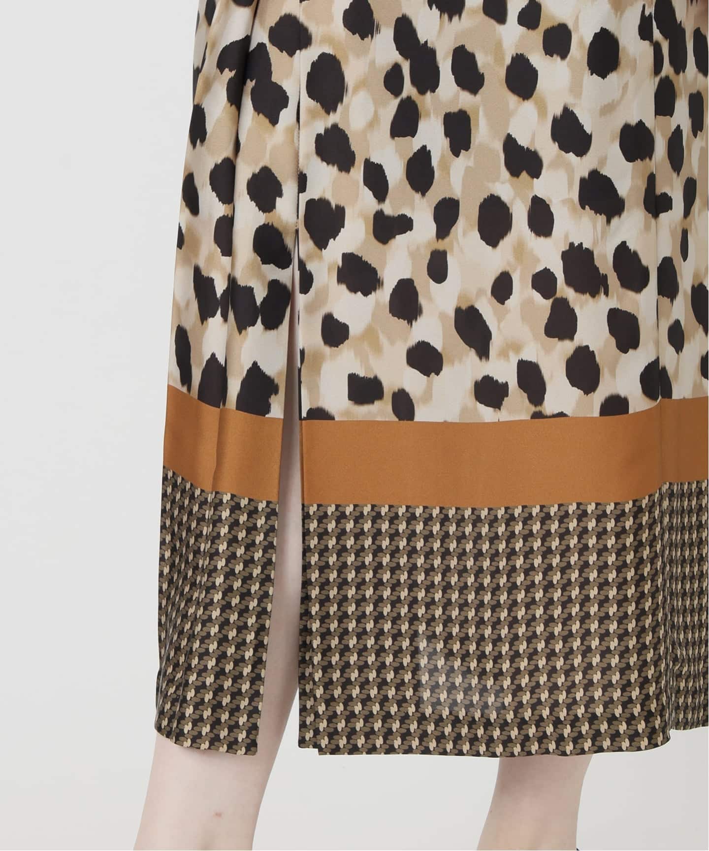 Leopard Panel スカート（その他スカート）｜VERMEIL par iena