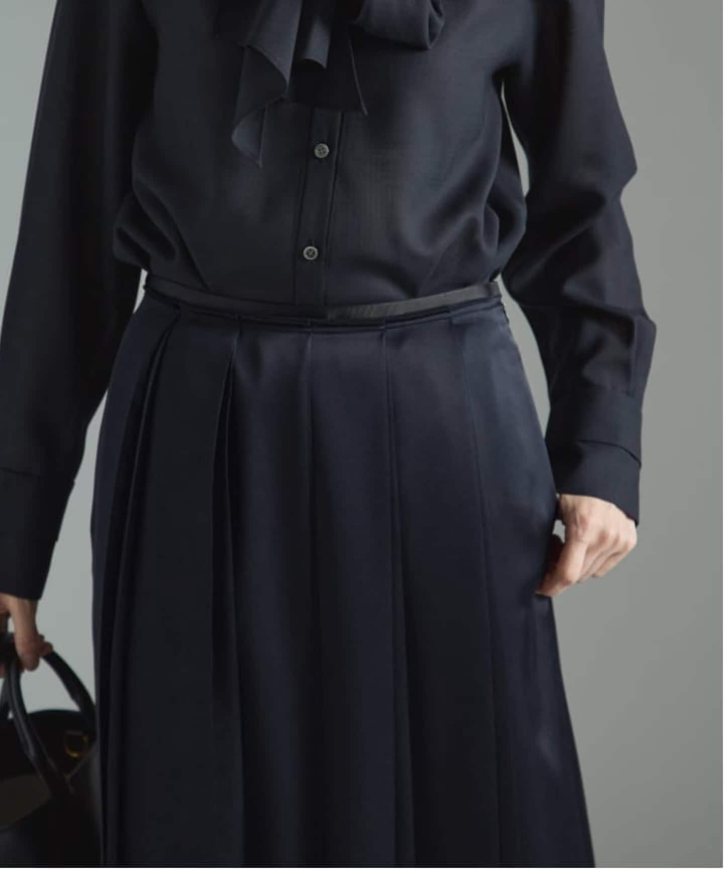 追加予約》サテンプリーツスカート（その他スカート）｜VERMEIL par