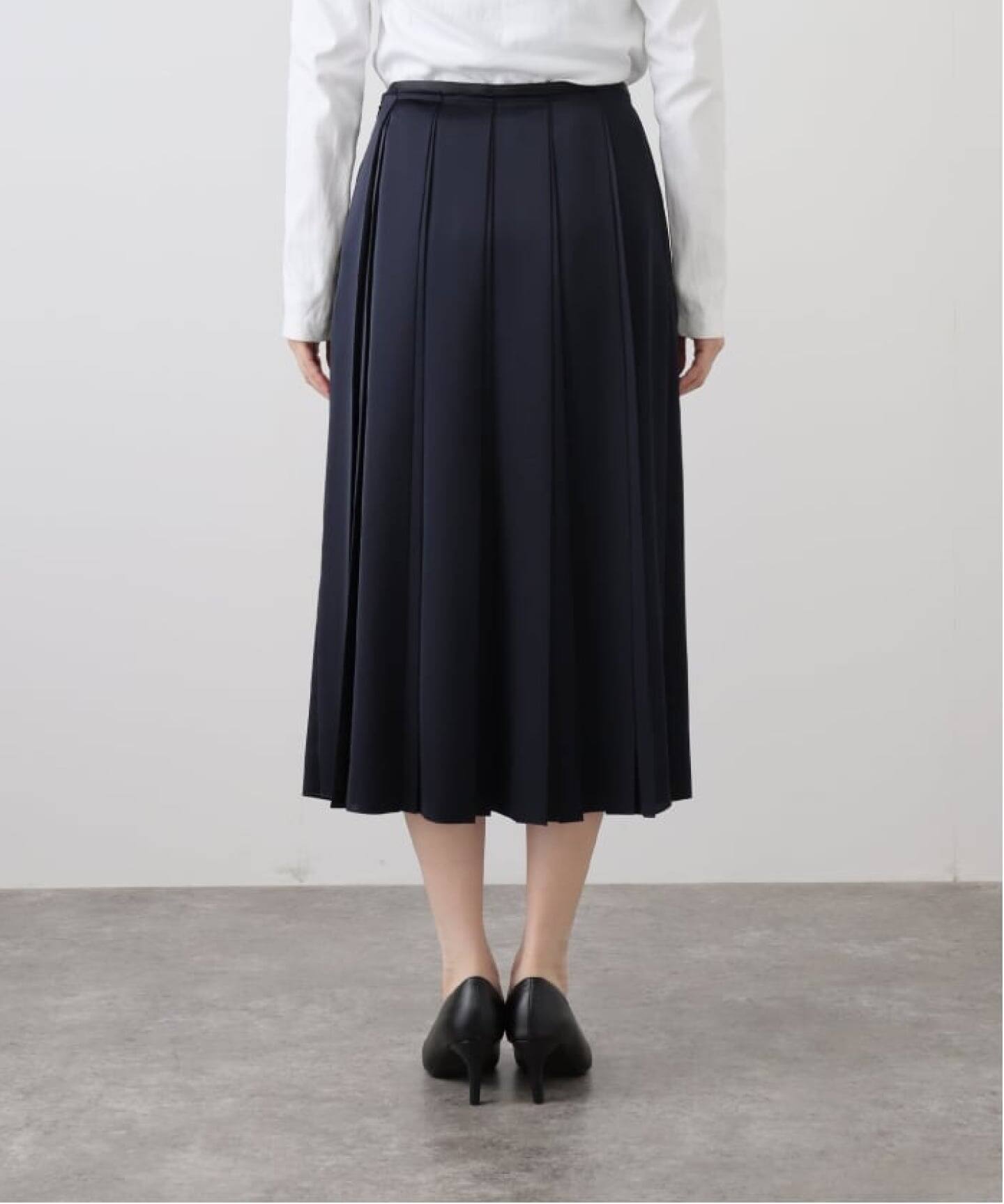 追加予約》サテンプリーツスカート（その他スカート）｜VERMEIL par