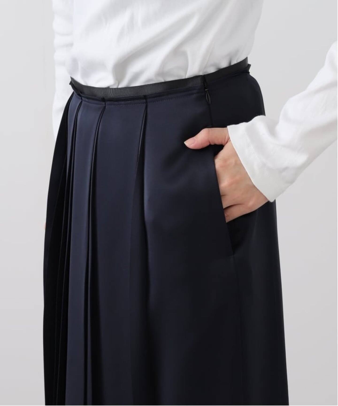 追加》サテンプリーツスカート（その他スカート）｜VERMEIL par iena