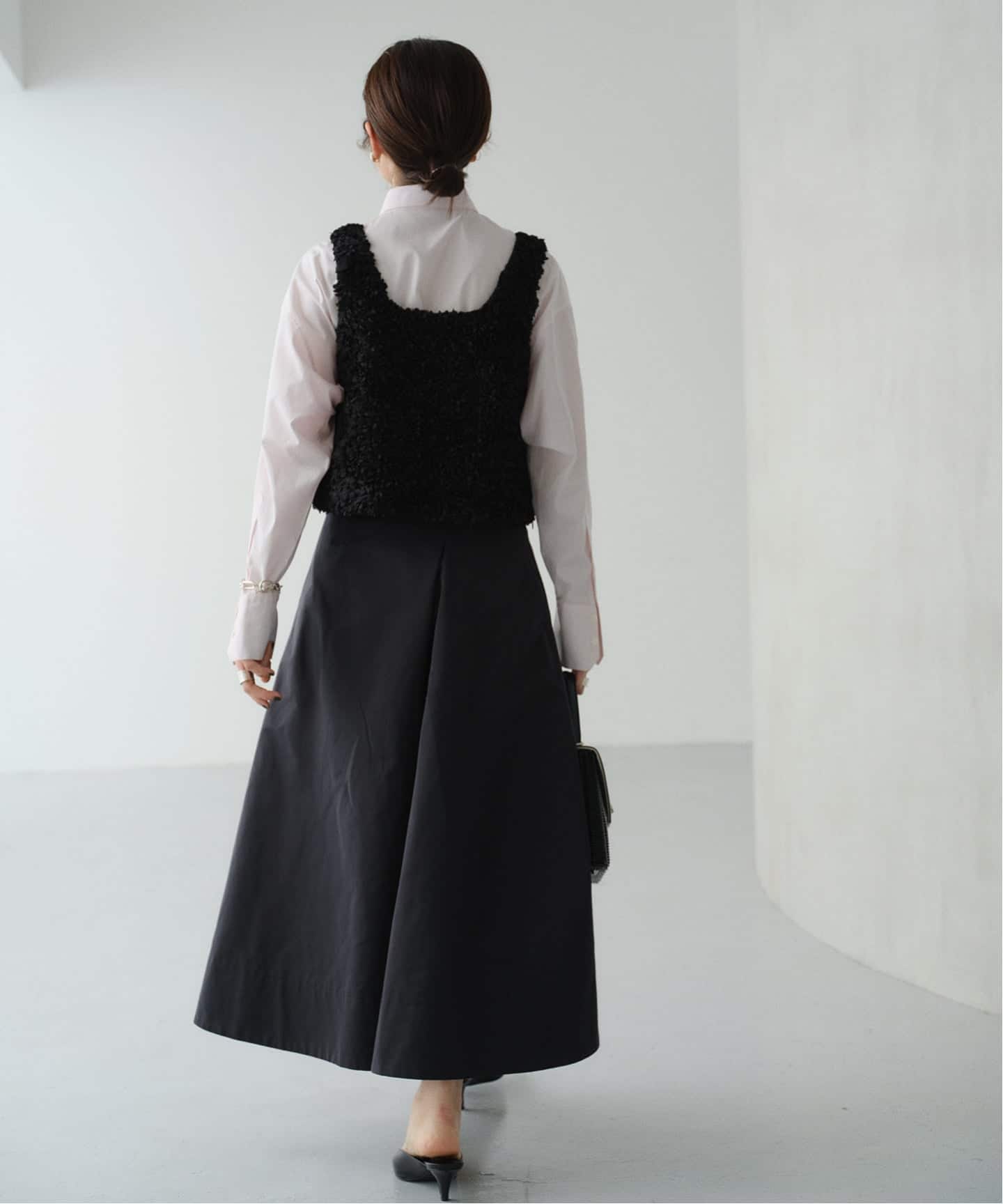 予約》タフタタックスカート（その他スカート）｜VERMEIL par iena