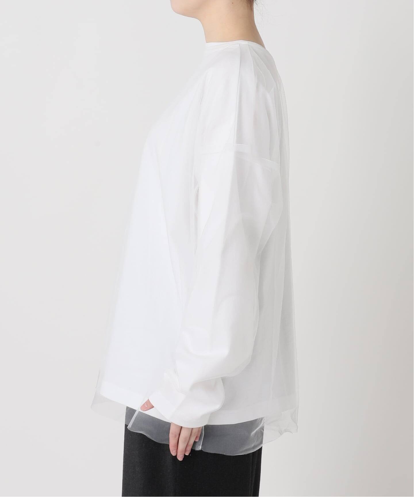 THE MOOD]チュール ロングTシャツ（Tシャツ／カットソー）｜CITYSHOP