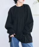 《予約》[THE MOOD] パフスリーブ ロンTEE：カットソー