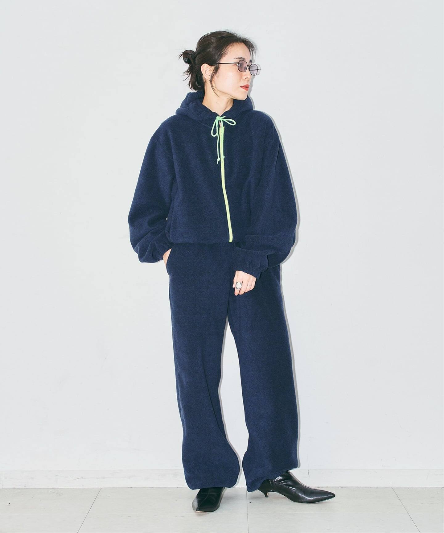 予約》FLEECE ZIP HOODIE：フリースパーカー（Tシャツ／カットソー