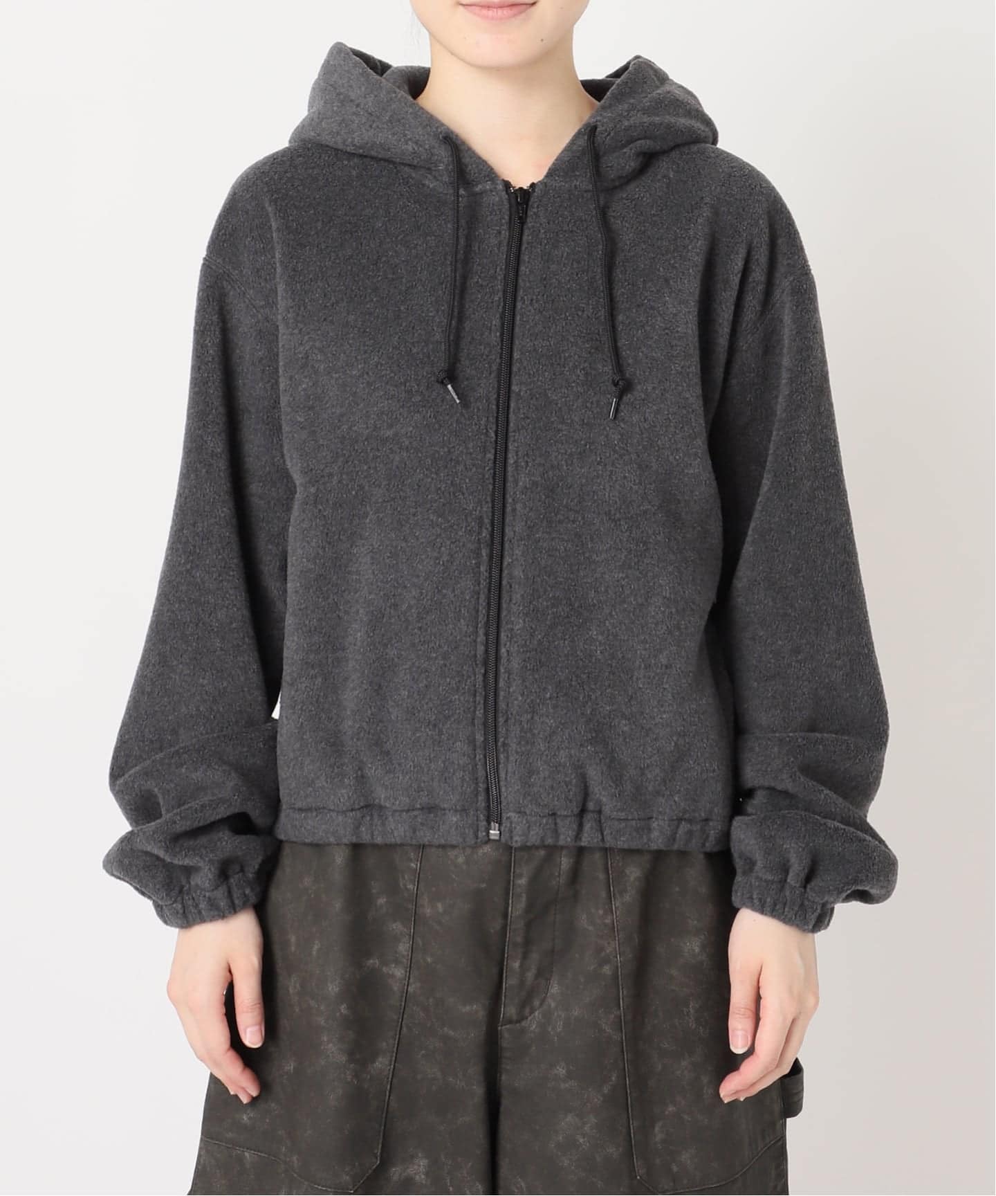 予約》FLEECE ZIP HOODIE：フリースパーカー（Tシャツ／カットソー