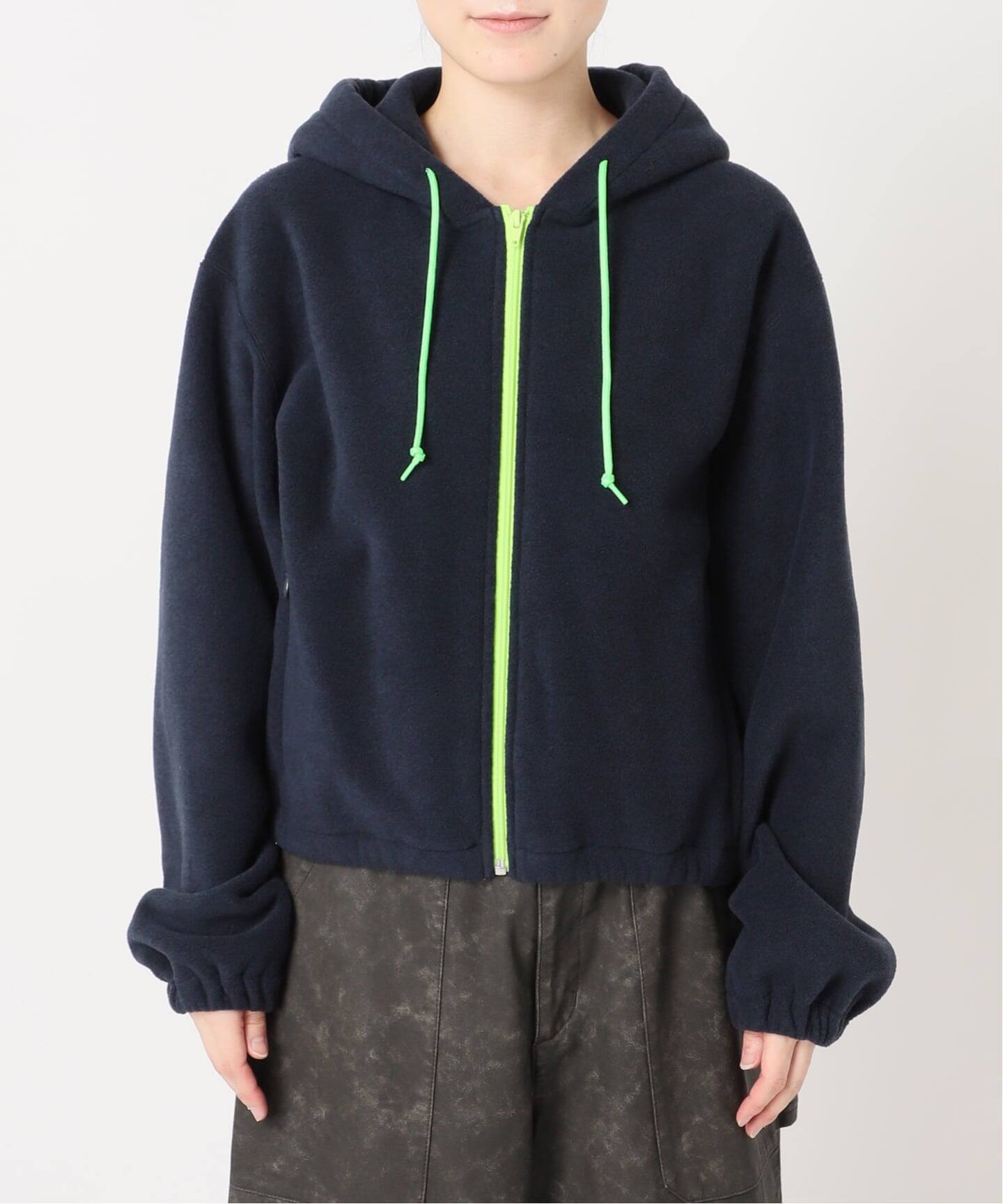 予約》FLEECE ZIP HOODIE：フリースパーカー（Tシャツ／カットソー