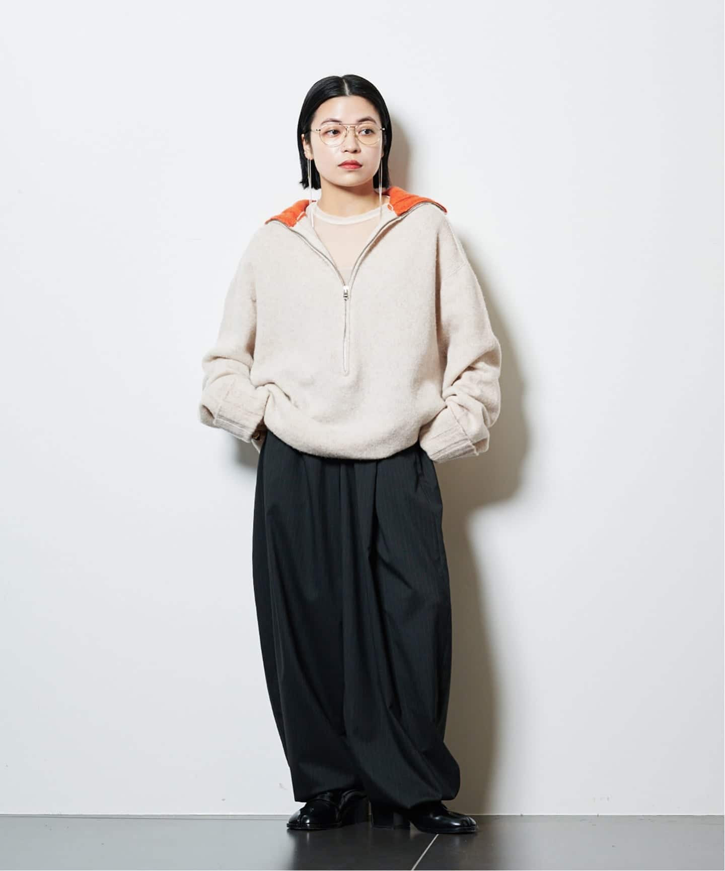 SHEER LONG SLEEVE：カットソー SHEER LONG SLEEVE：カットソー（Tシャツ／カットソー）｜CITYSHOP