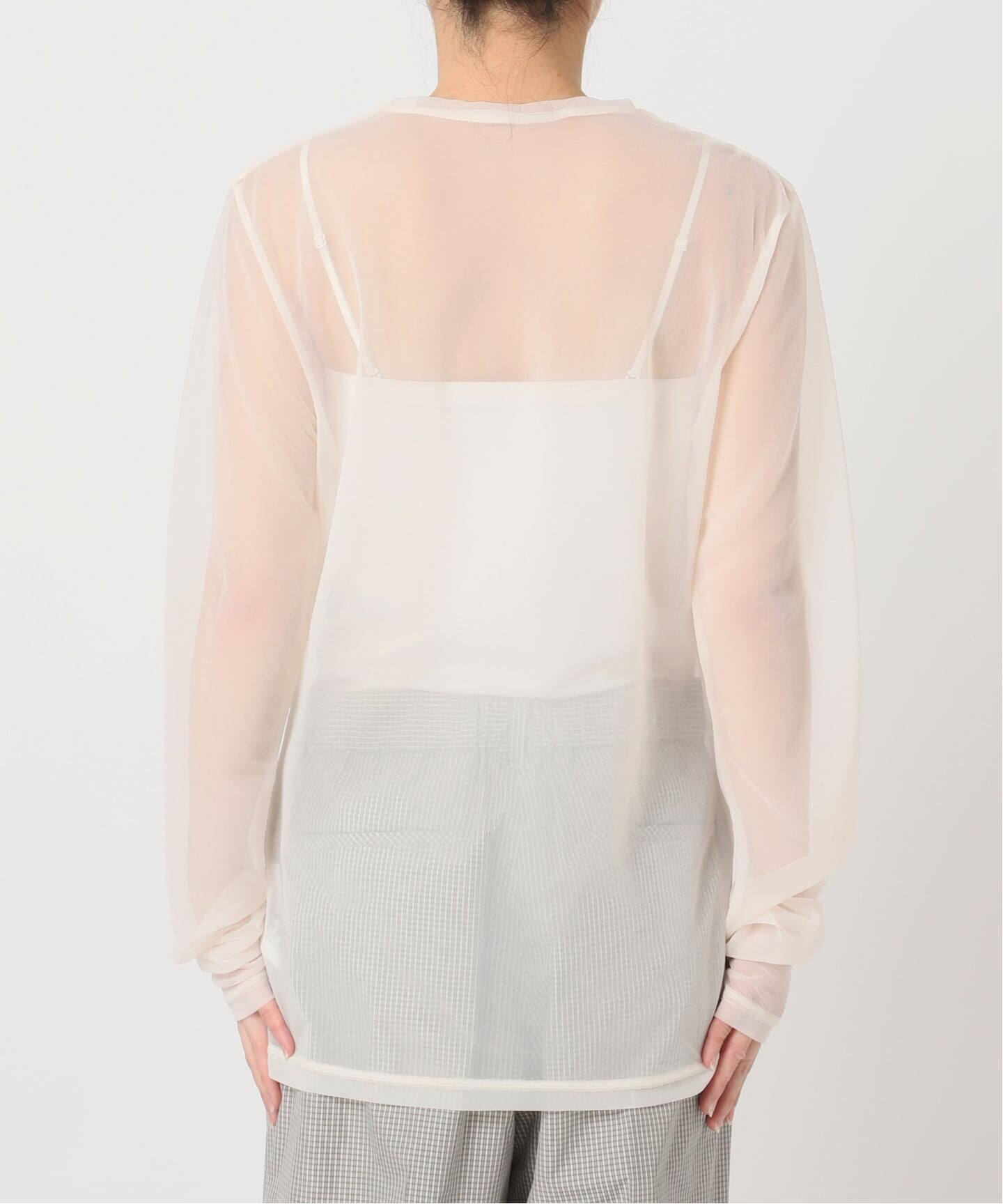 SHEER LONG SLEEVE：カットソー（Tシャツ／カットソー）｜CITYSHOP