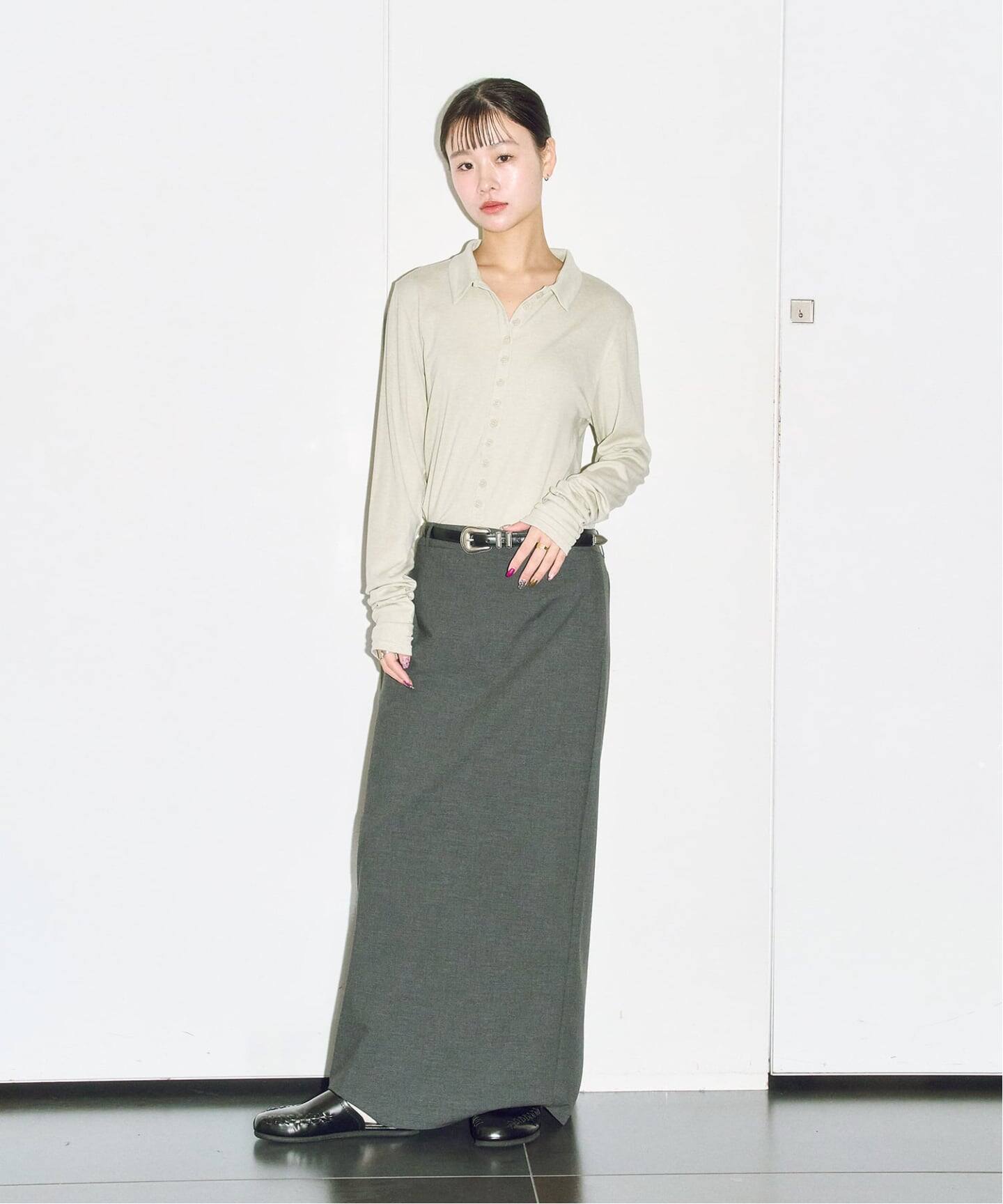 2026SS 完売 CITYSHOP SOFT JERSEY TOP カットソー SOFT JERSEY TOP：カットソー（Tシャツ／カットソー）｜CITYSHOP