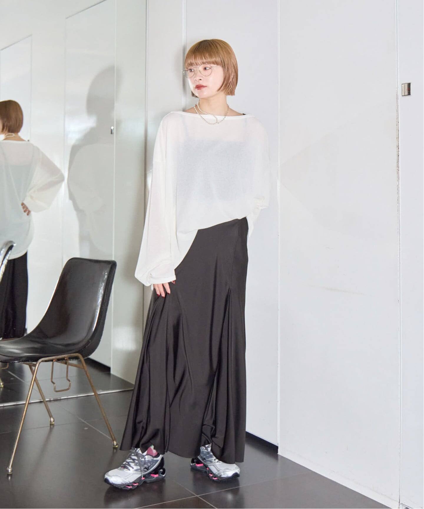 WAFFLE LONG SLEEVE TEE：Tシャツ（Tシャツ／カットソー）｜CITYSHOP