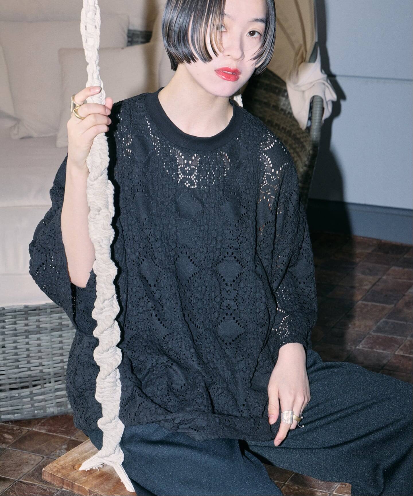 追加5》LACE Tシャツ（Tシャツ／カットソー）｜CITYSHOP（シティ 