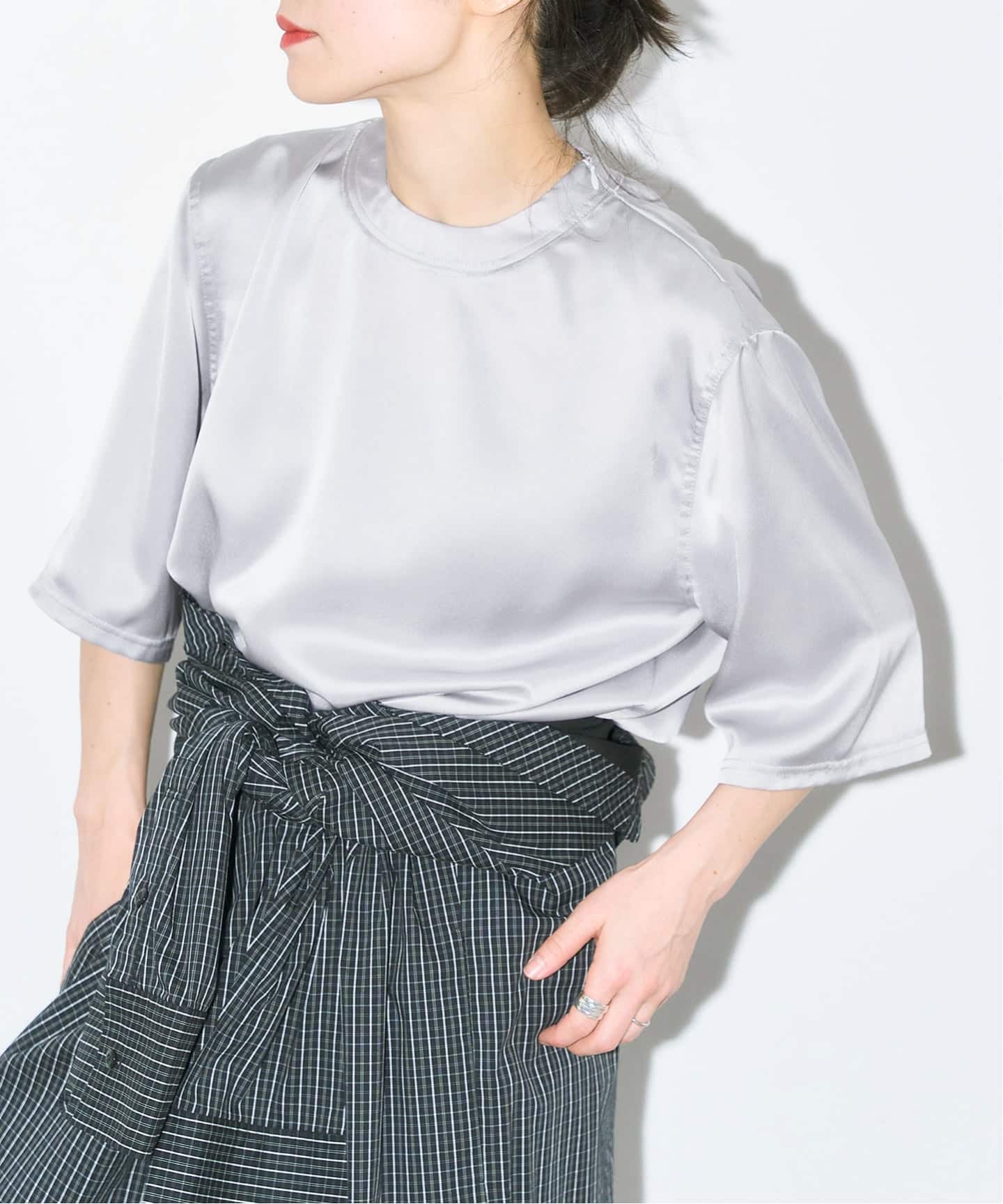 SATIN Tシャツ（Tシャツ／カットソー）｜CITYSHOP（シティショップ）の