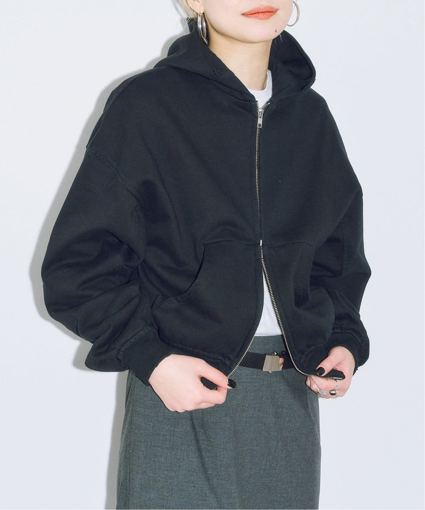 追加》V/O ZIP-UP HOODIE：パーカー（スウェット）｜CITYSHOP（シティ