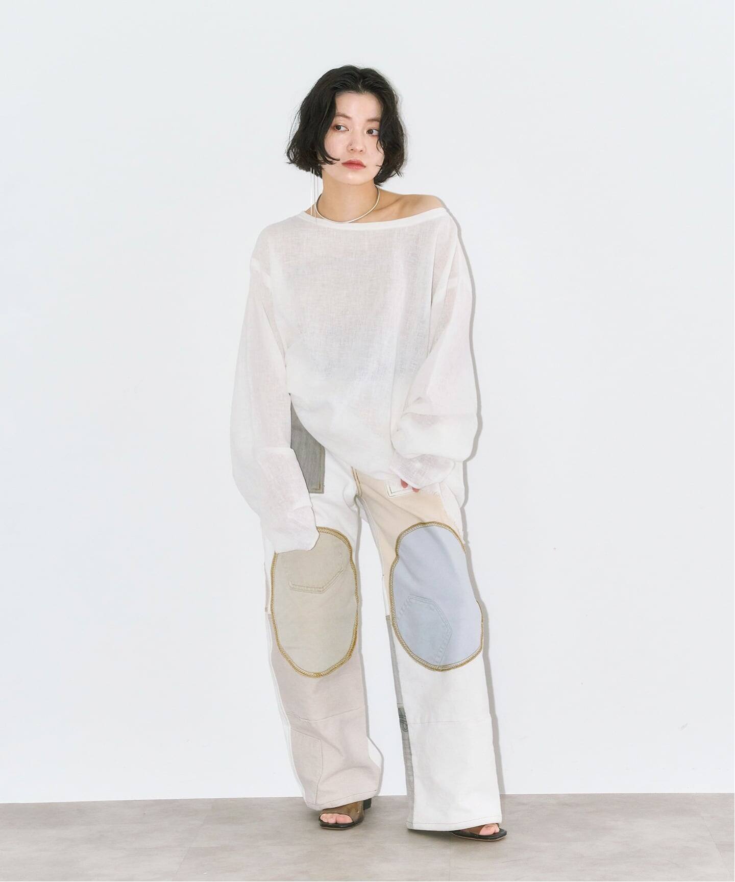 追加2》ASA/C BIO WASH PULLOVER:ブラウス(Tシャツ/カットソー 追加2》ASA/C BIO WASH PULLOVER:ブラウス(Tシャツ/カットソー