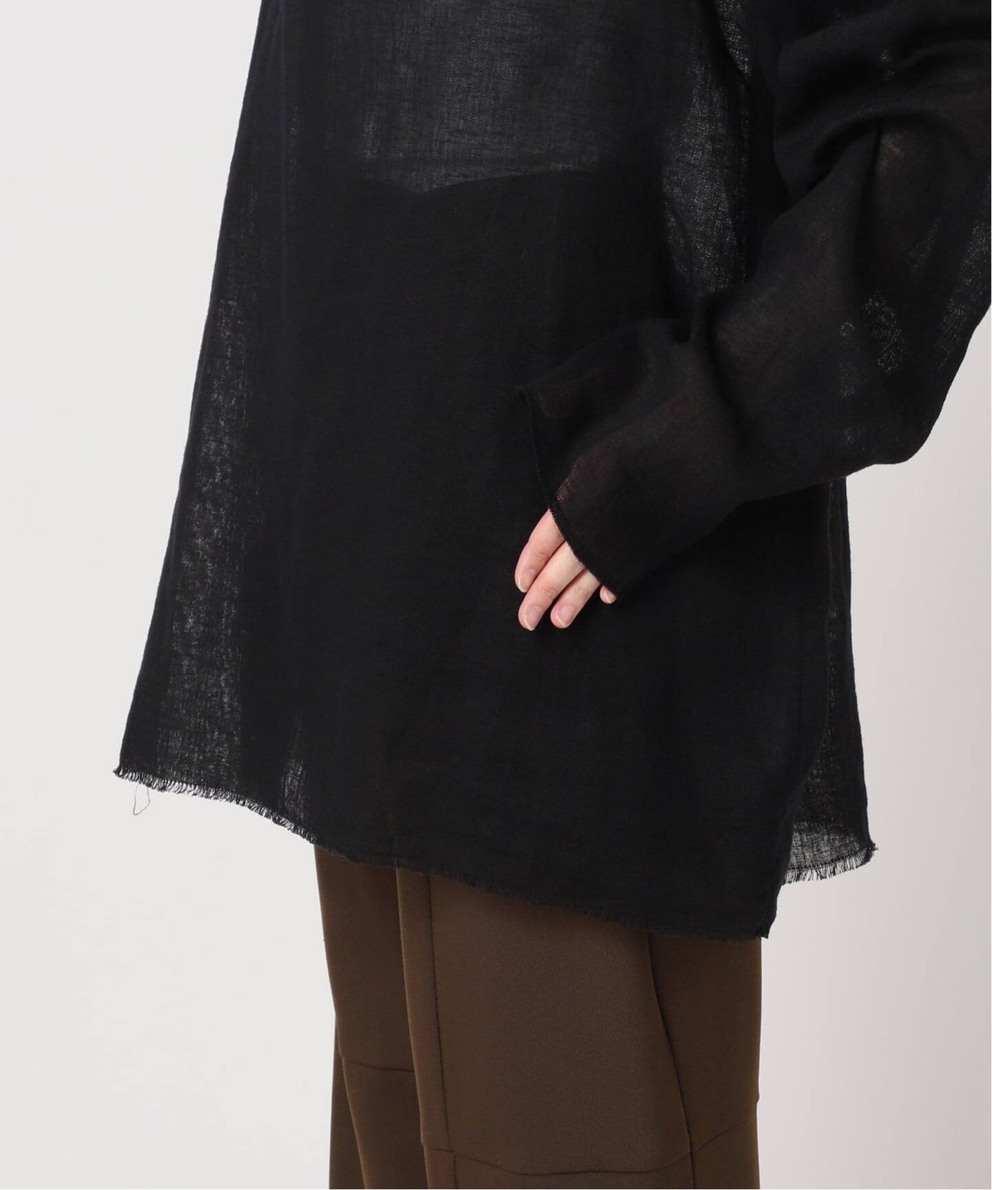 追加2》ASA/C BIO WASH PULLOVER：ブラウス（Tシャツ／カットソー