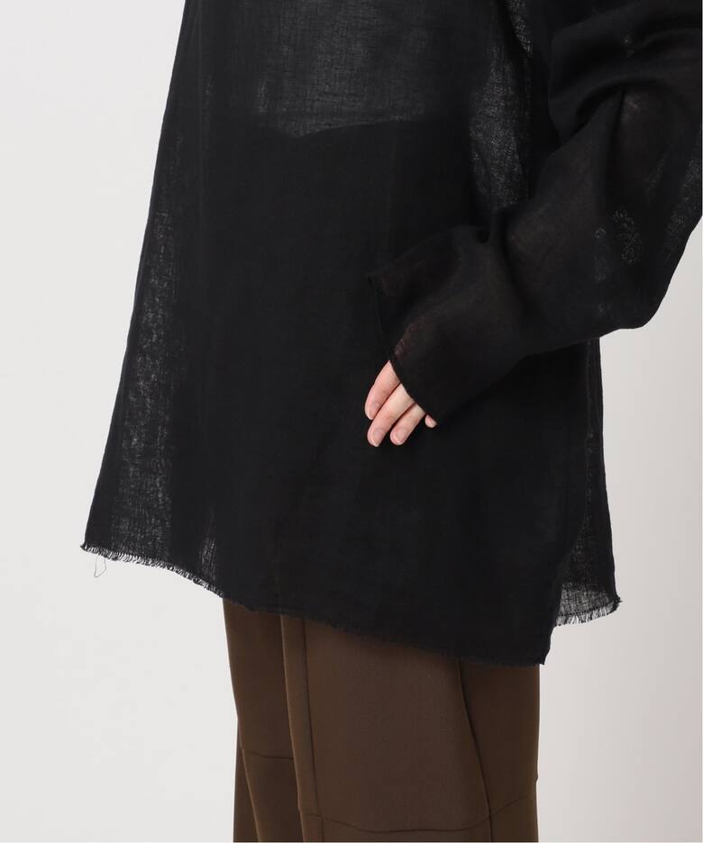 追加2》ASA/C BIO WASH PULLOVER：ブラウス（Tシャツ／カットソー