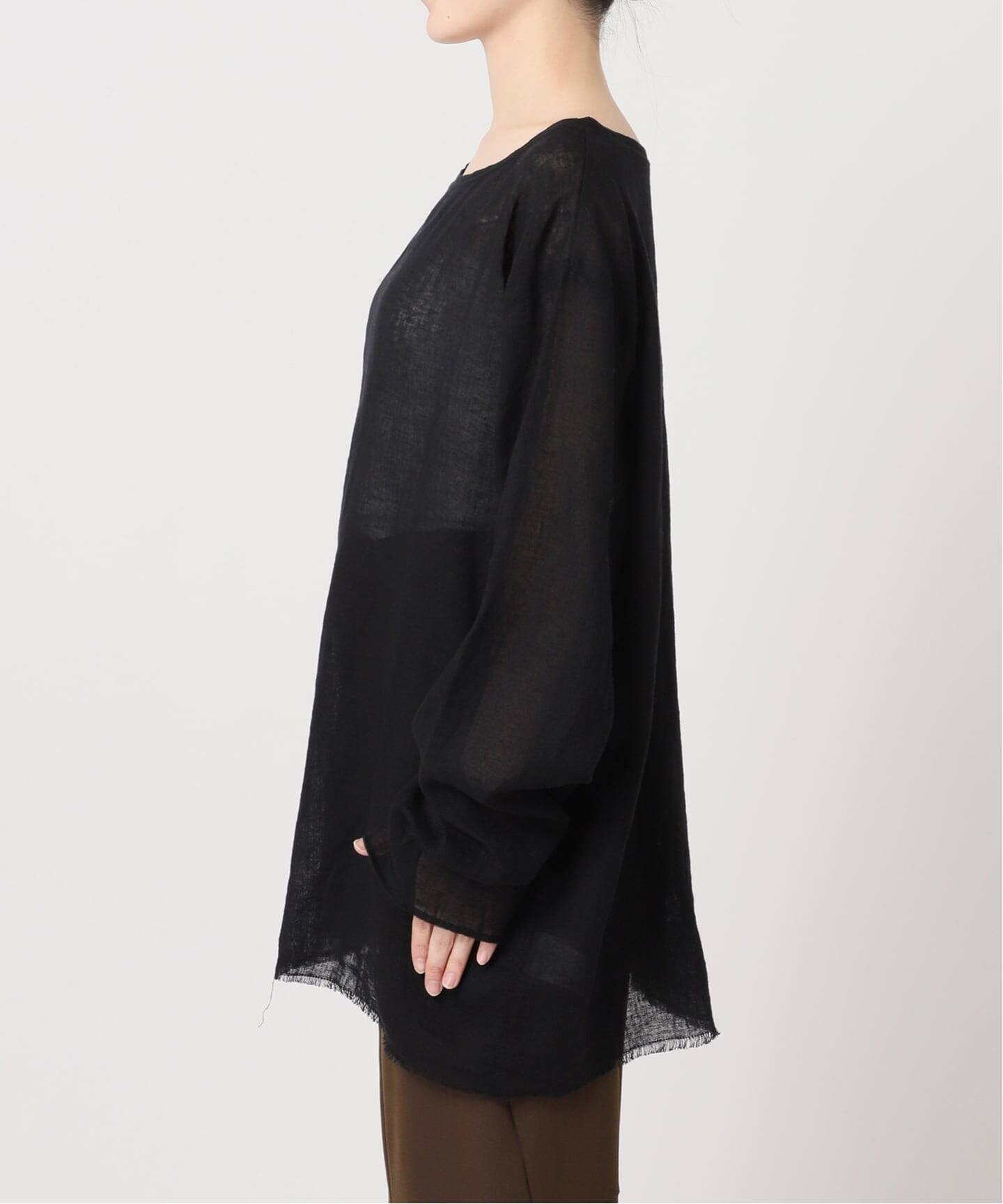 追加3》ASA/C BIO WASH PULLOVER ：ブラウス（Tシャツ／カットソー