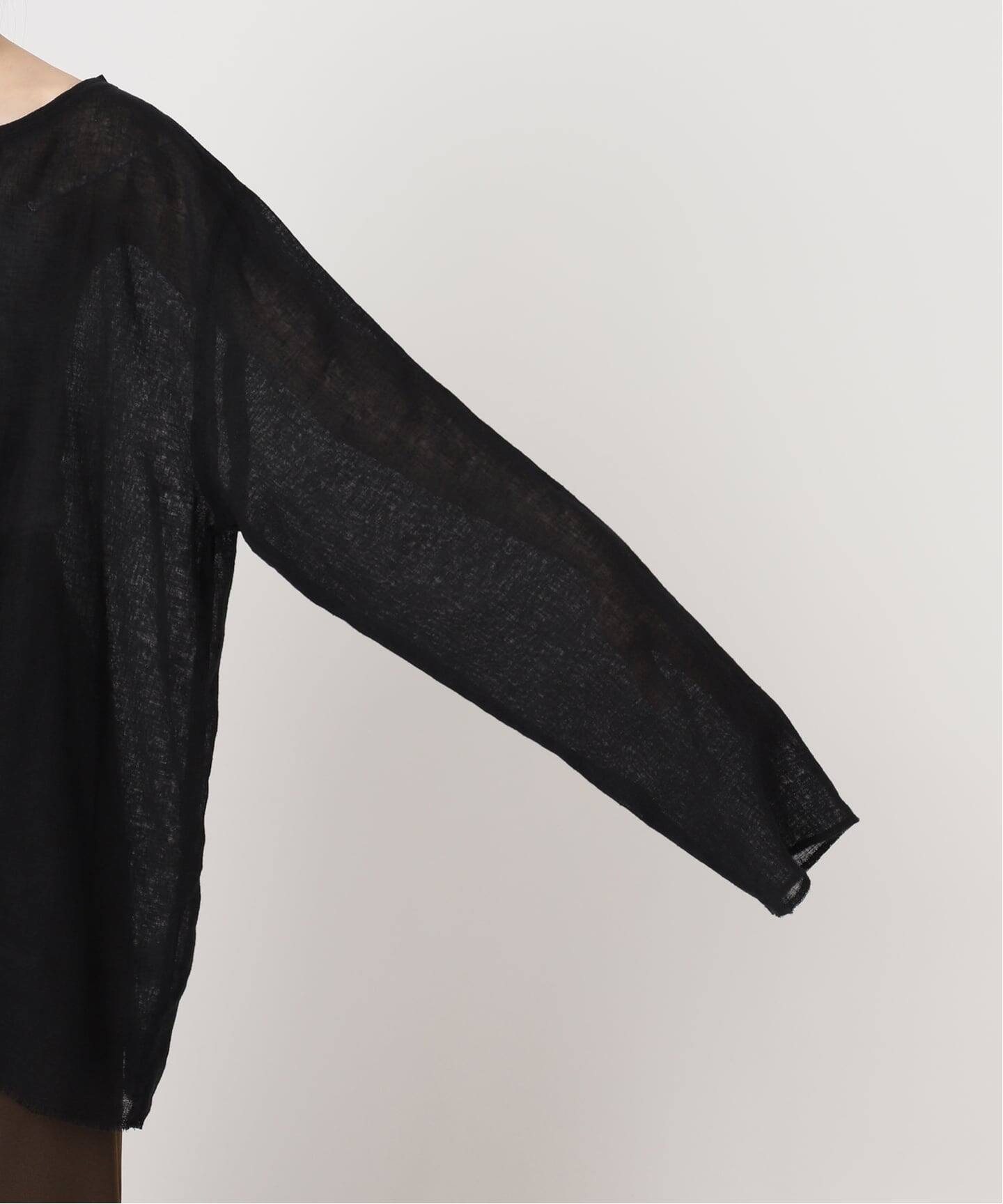 追加3》ASA/C BIO WASH PULLOVER ：ブラウス（Tシャツ／カットソー