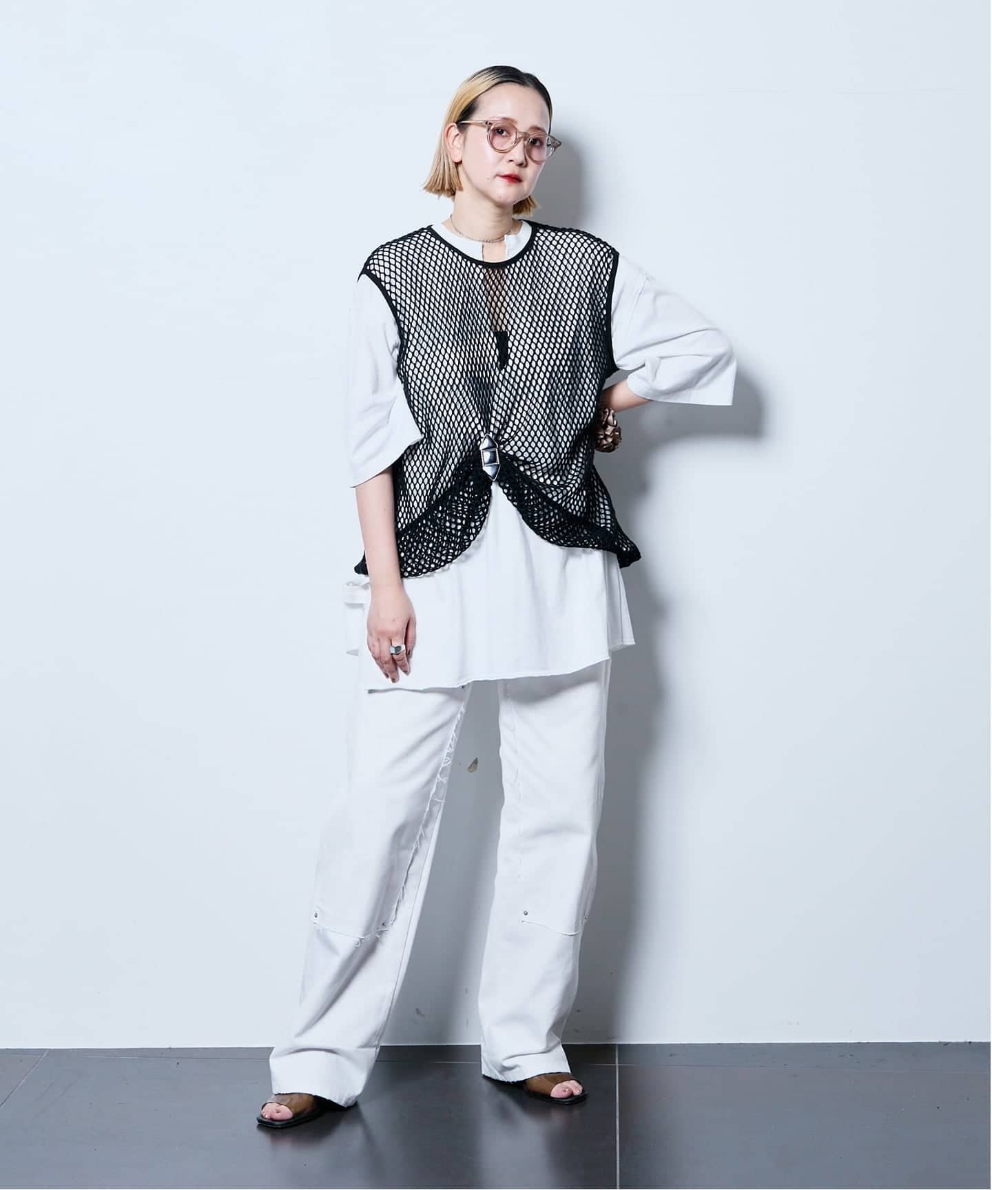 追加2》KEY NECK Tシャツ（Tシャツ／カットソー）｜CITYSHOP（シティ