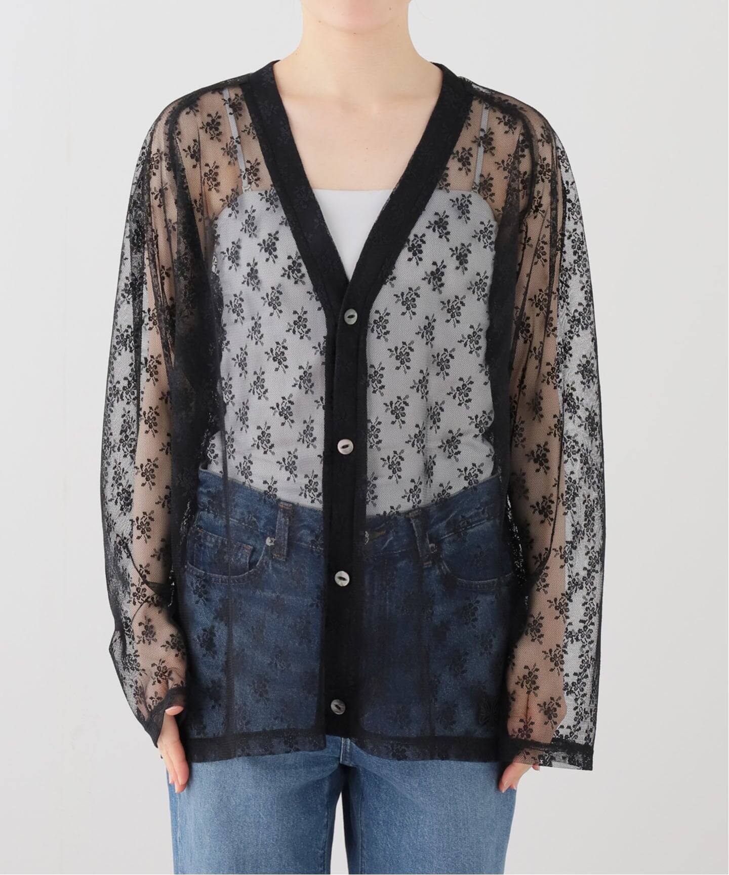 NEEDLES V NECK CARDIGAN SX440：カーディガン（カーディガン