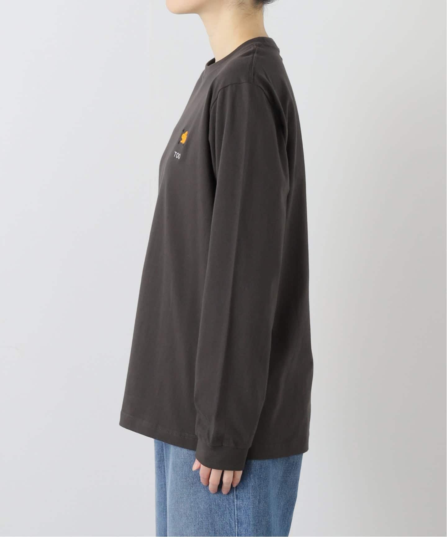 TOGA PULLA EMBROIDERY L/S TZ261-JK951：カットソー（Tシャツ