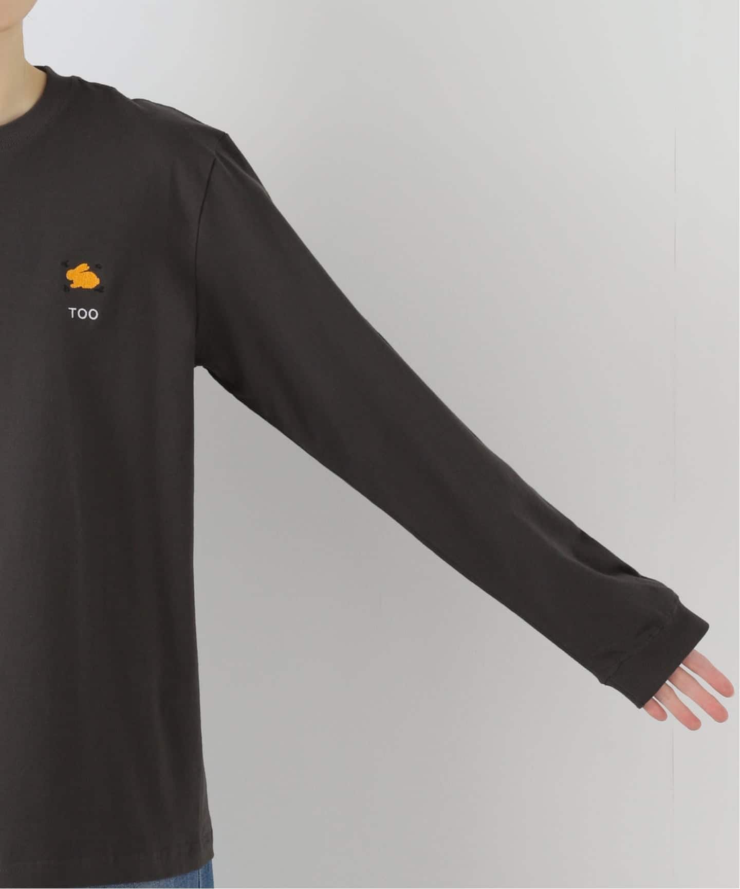 カットソー TOGA PULLA EMBROIDERY L/S TZ261-JK951：カットソー（Tシャツ