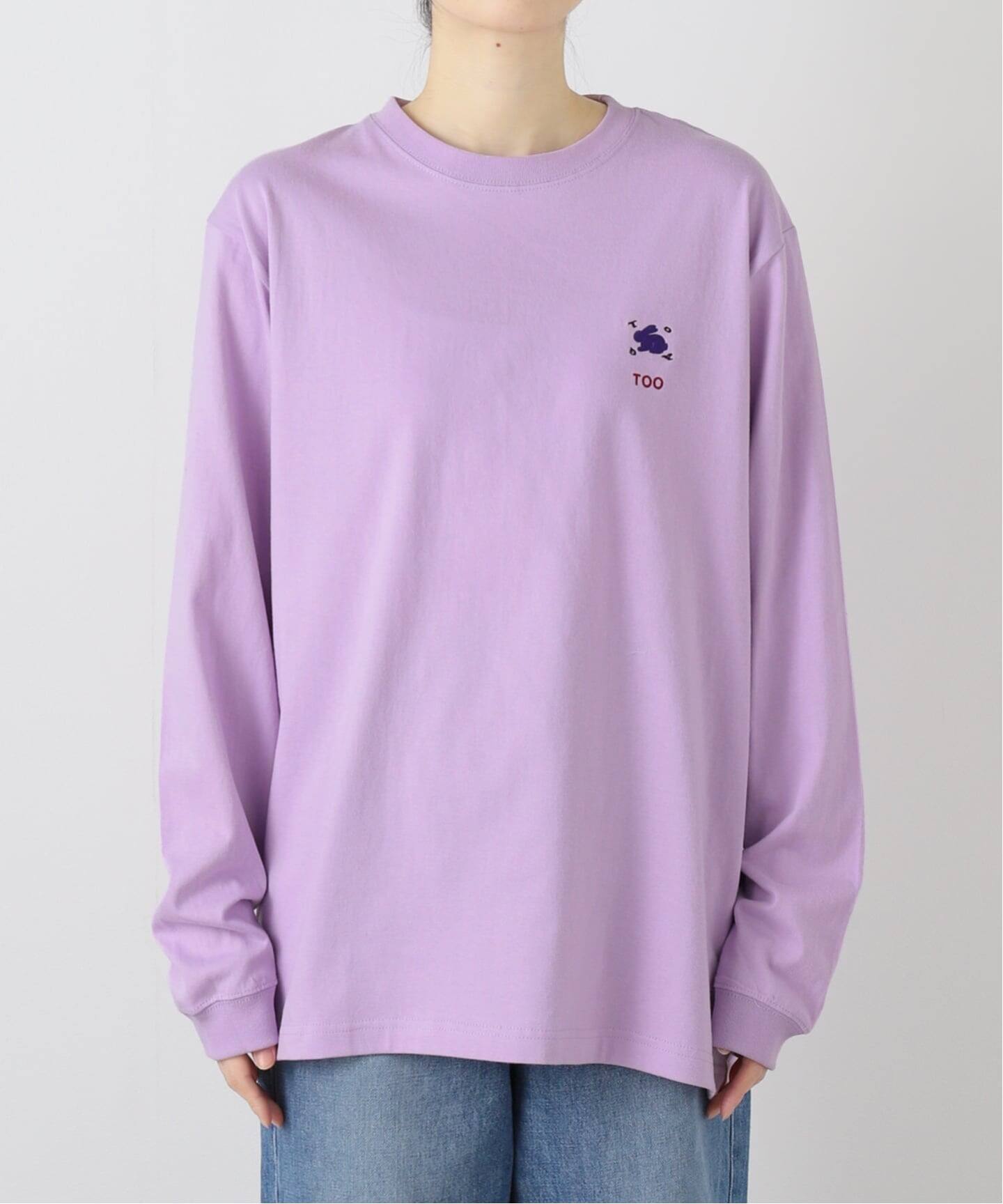 TOGA PULLA EMBROIDERY L/S TZ261-JK951：カットソー（Tシャツ