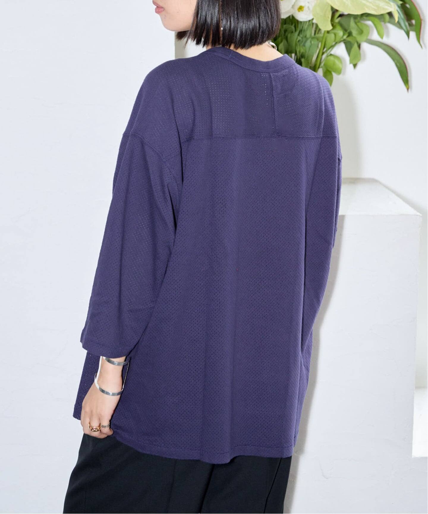 HEALTH KNIT U.S.COTTON MESH FOOTBALL 55018：Tシャツ（Tシャツ 