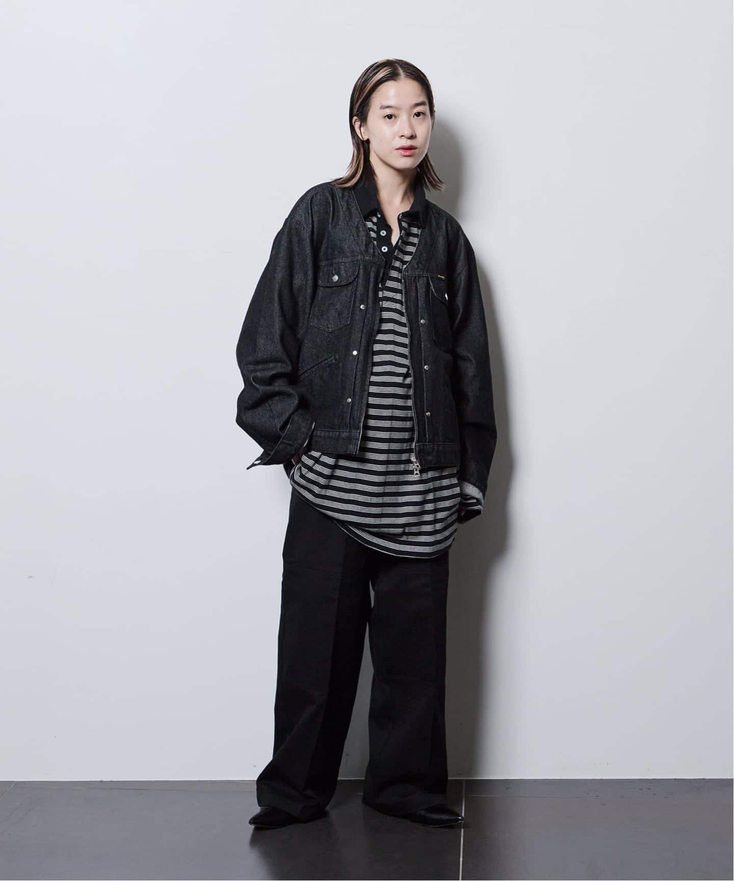 追加2》MILLER 別注 border shirt：カットソー（Tシャツ／カットソー