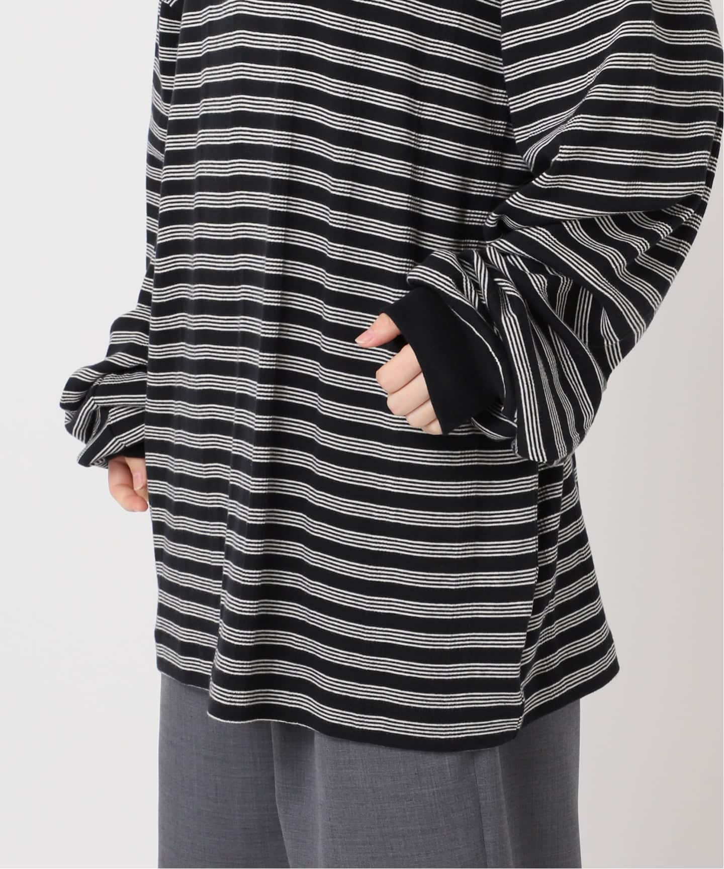 CITYSHOP　ボーダー　ロングTシャツ　ロンT　ベイクルーズ　完売 予約》MILLER 別注 border shirt：カットソー（Tシャツ／カットソー