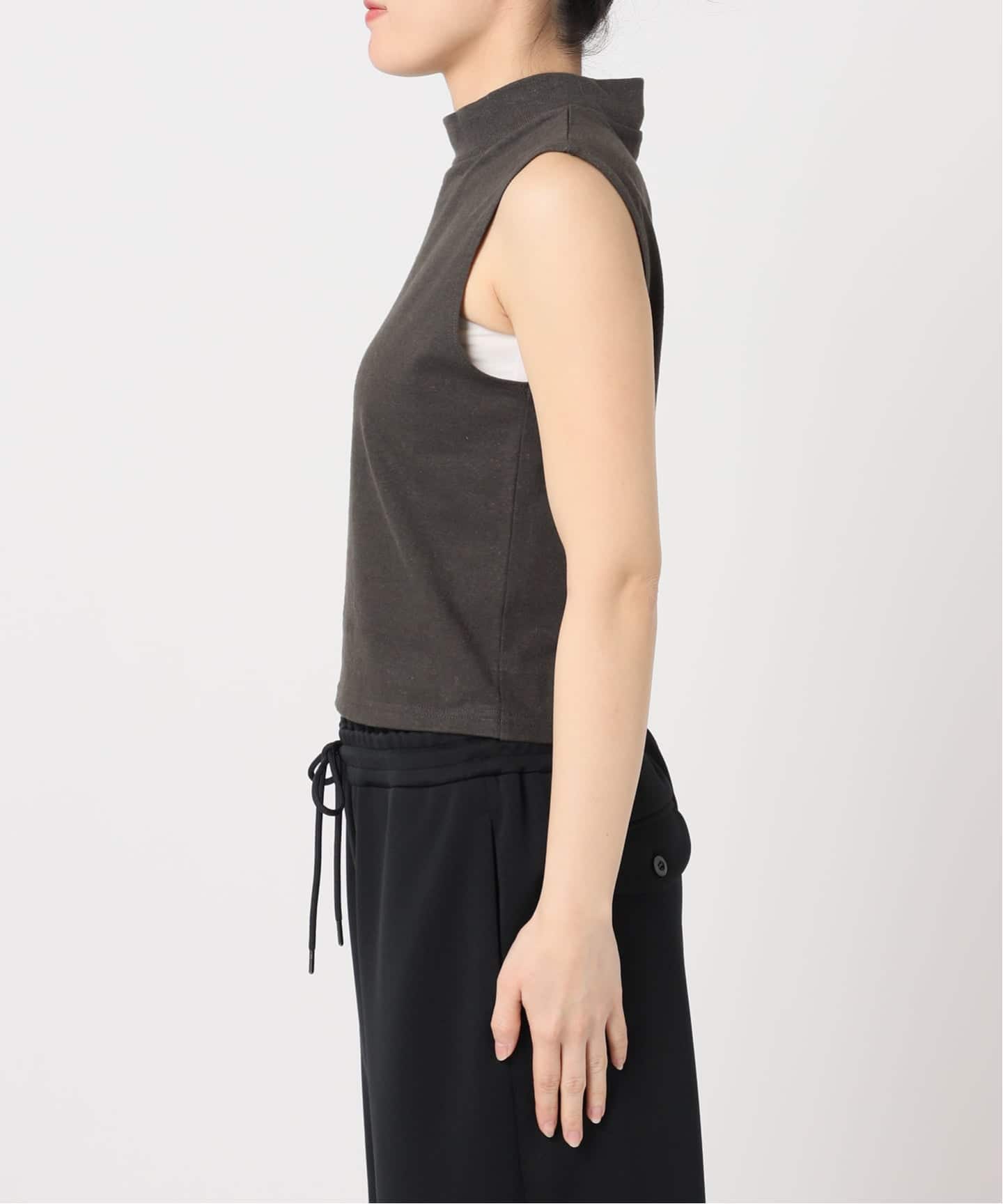 OVERNEATH 別注 HEMP MOCK095：カットソー（Tシャツ／カットソー