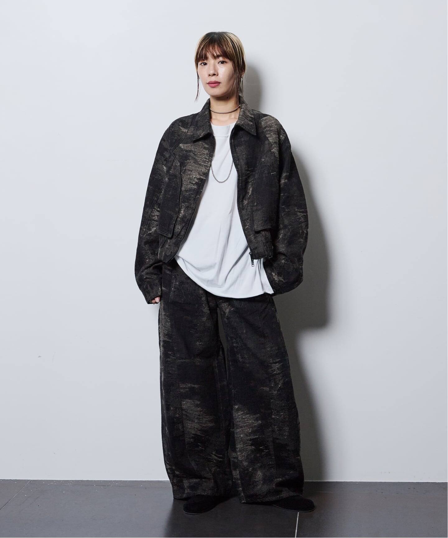 追加5》HIGH GAUGE URAKE PULLOVER：カットソー（Tシャツ／カットソー