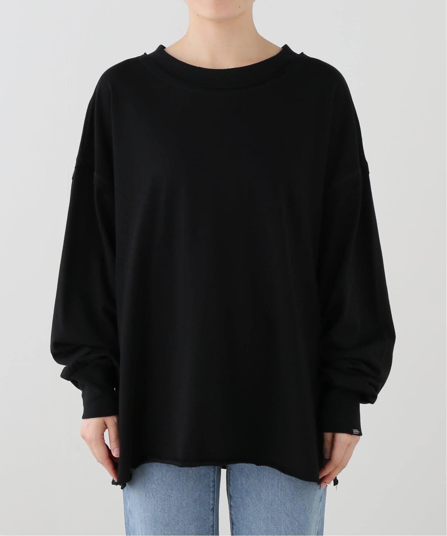 追加5》HIGH GAUGE URAKE PULLOVER：カットソー（Tシャツ／カットソー