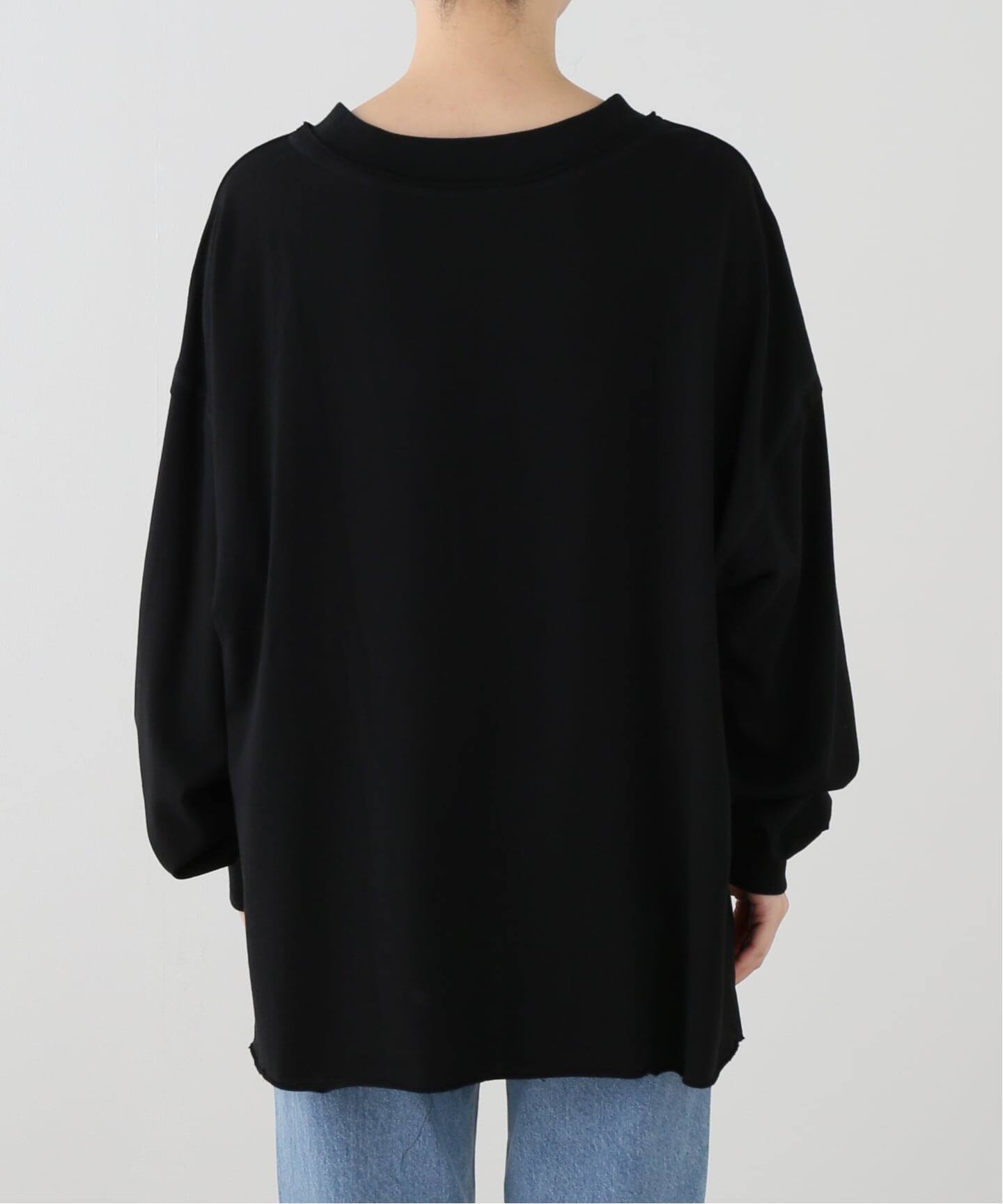 追加5》HIGH GAUGE URAKE PULLOVER：カットソー（Tシャツ／カットソー