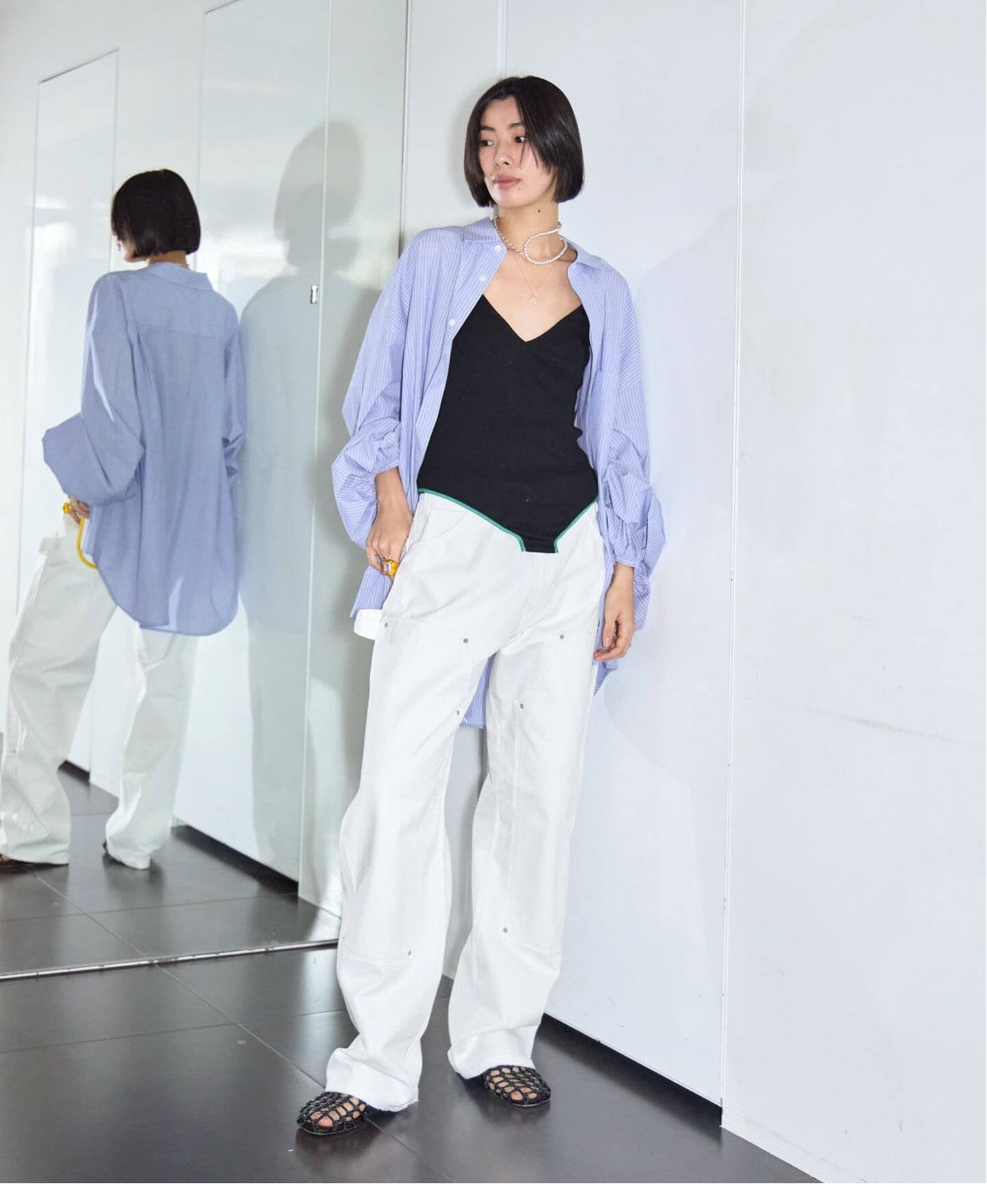 予約》OVERNEATH 別注 BODYSUIT 015-C：ボディスーツ（その他アンダー